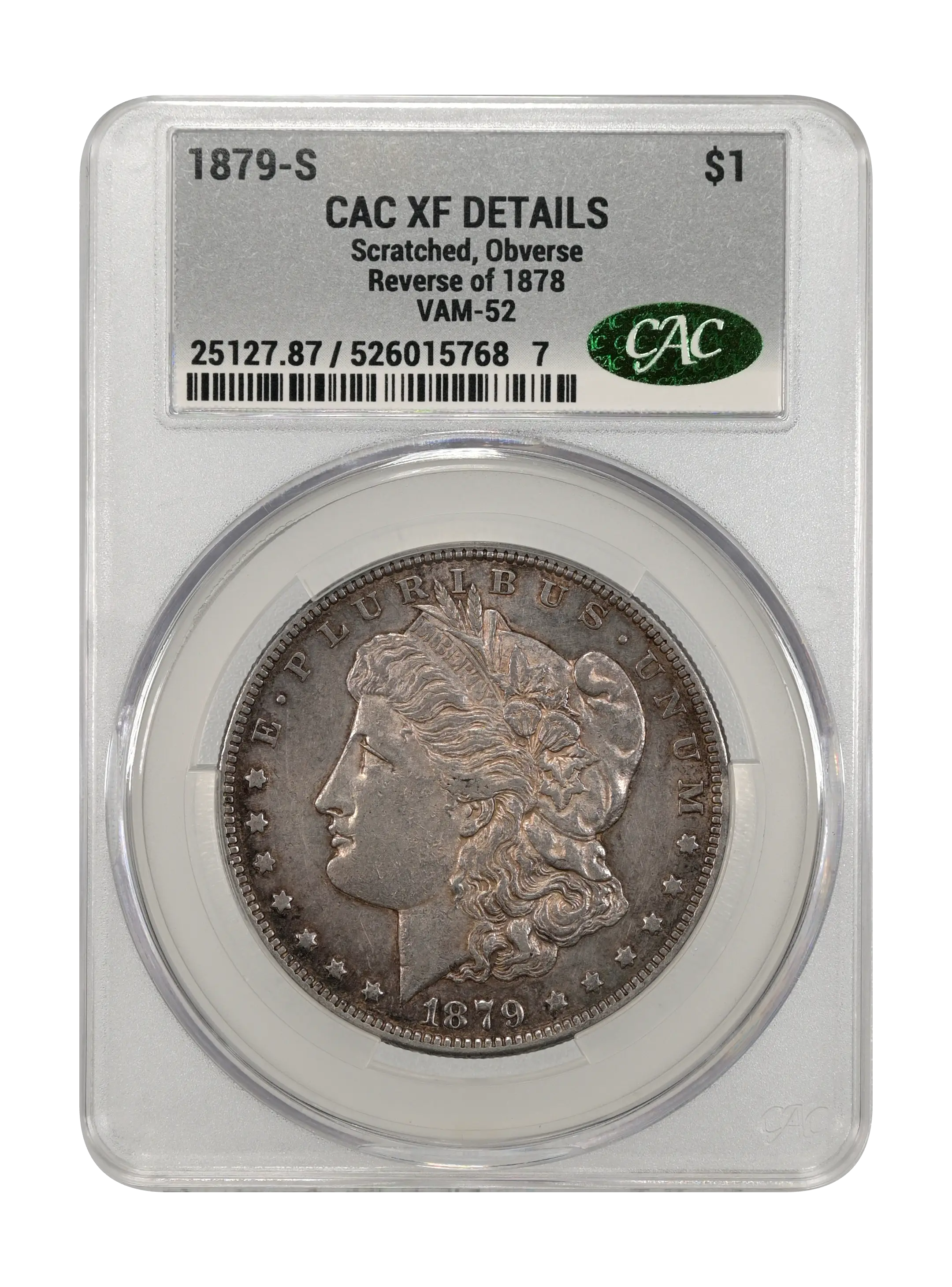 1879-S $1  Reverse of 1878, VAM-52 MS thumbnail 19