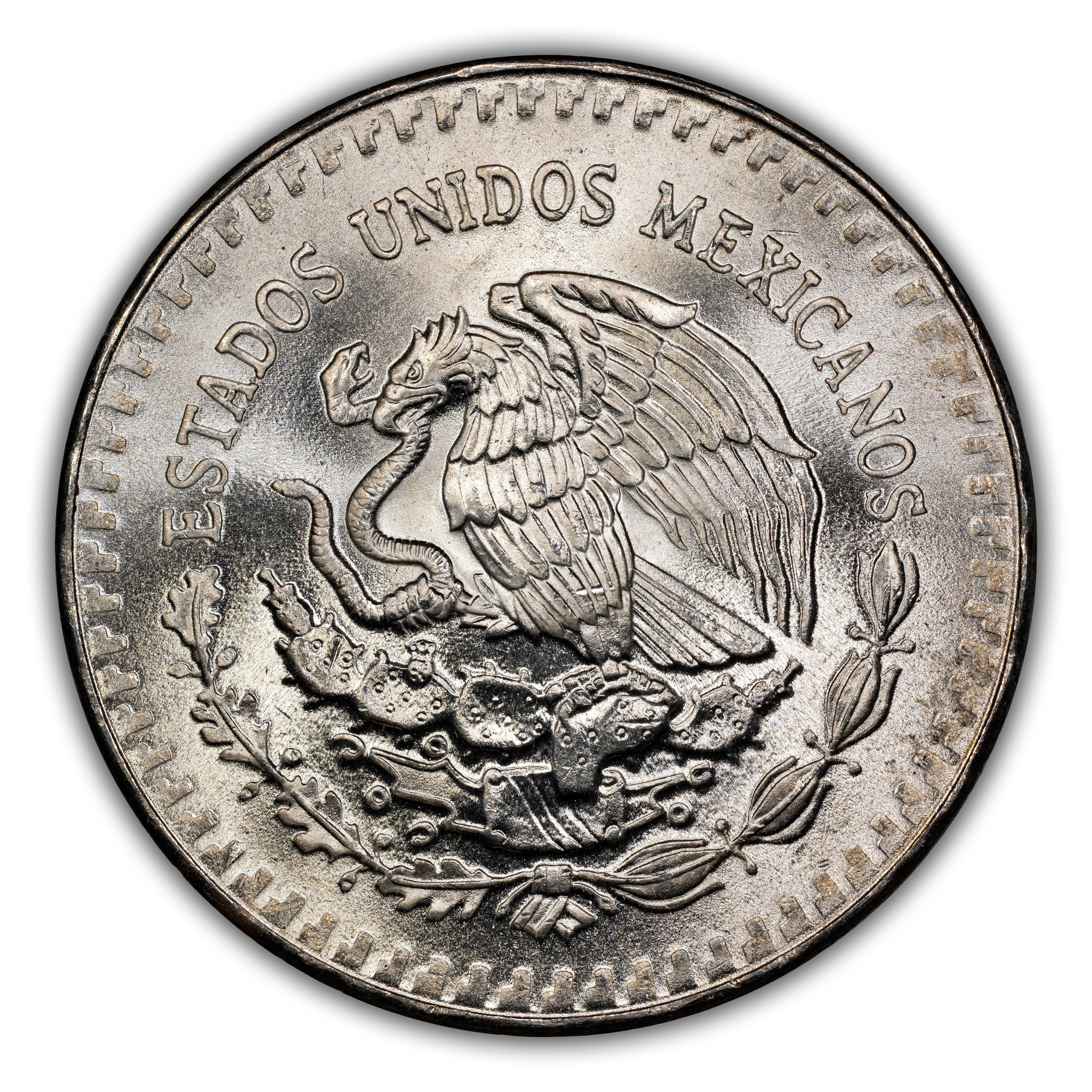 1984-Mo 1 Onza Libertad, Silver MS (KM-494.1) thumbnail 10