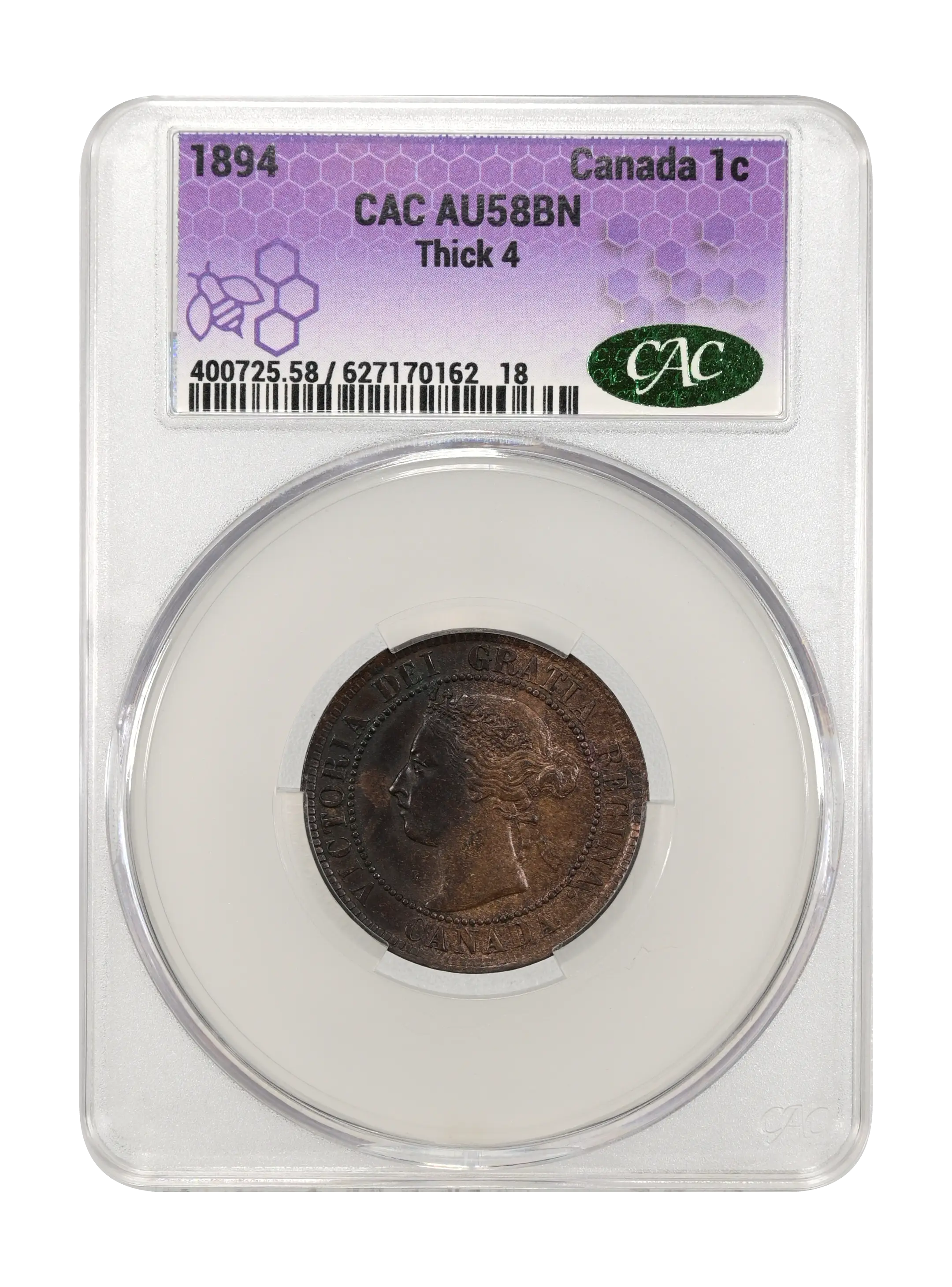 1894 1c Thick 4 MS BN thumbnail 3