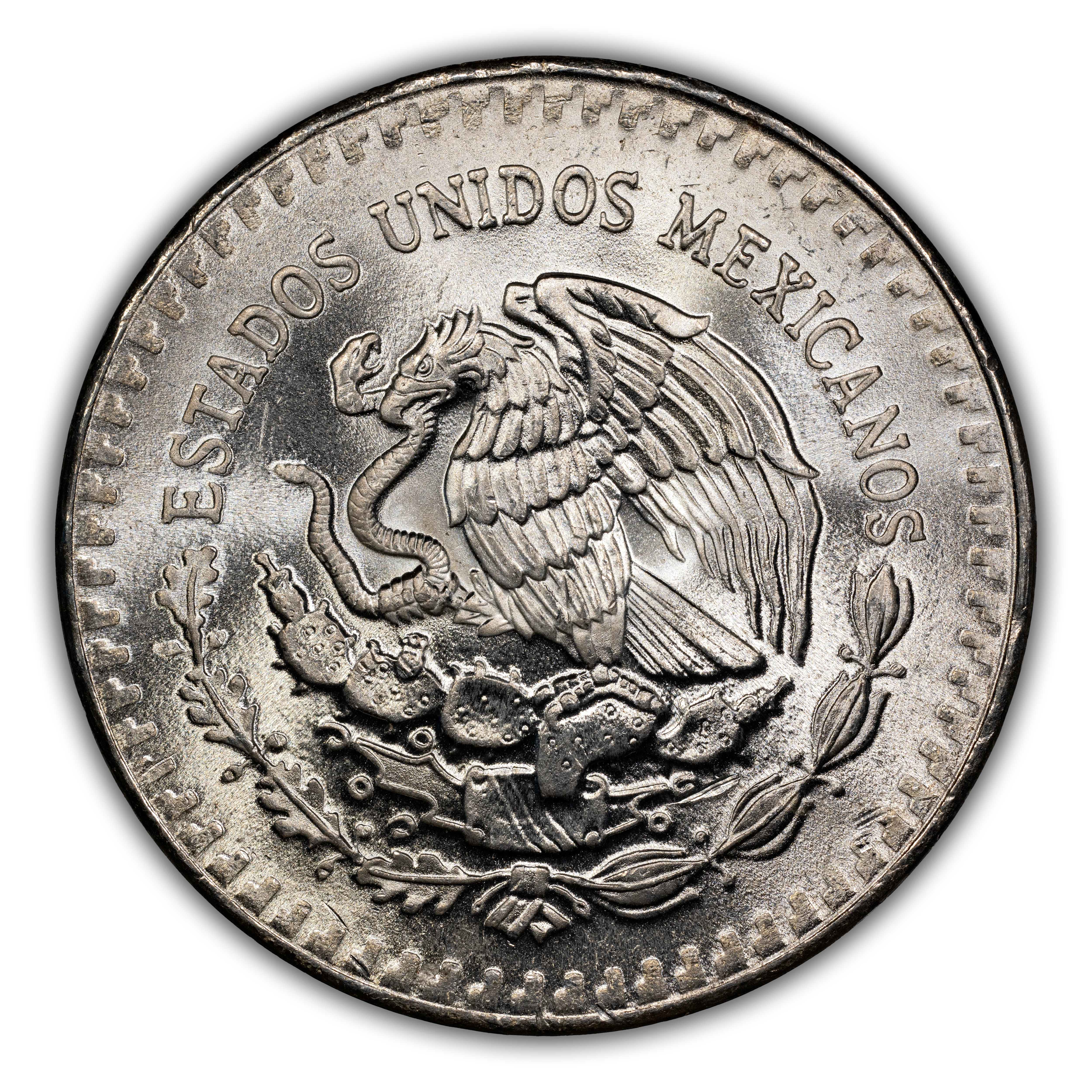 1984-Mo 1 Onza Libertad, Silver MS (KM-494.1) thumbnail 11