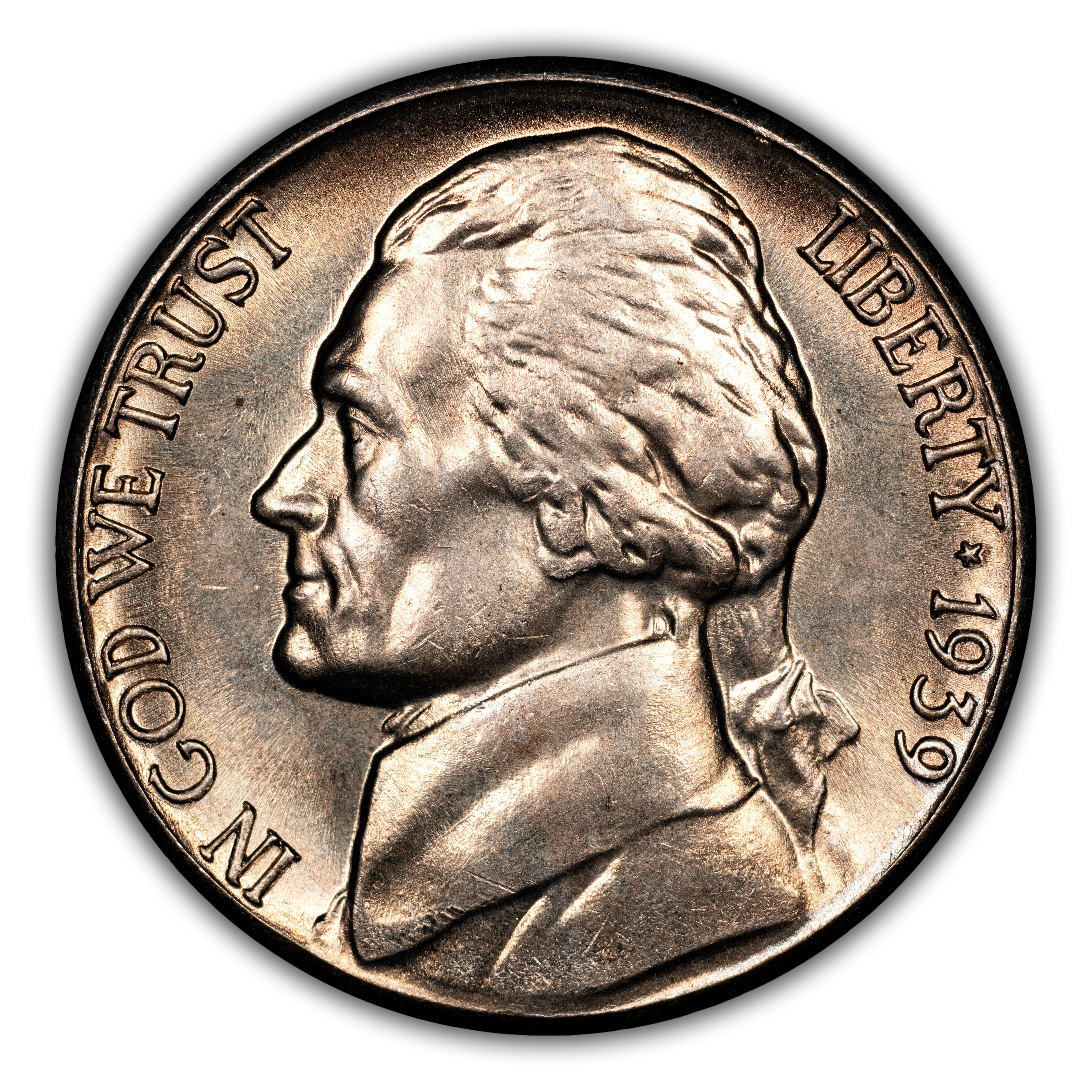 1939-S 5c Reverse of 1940 MS