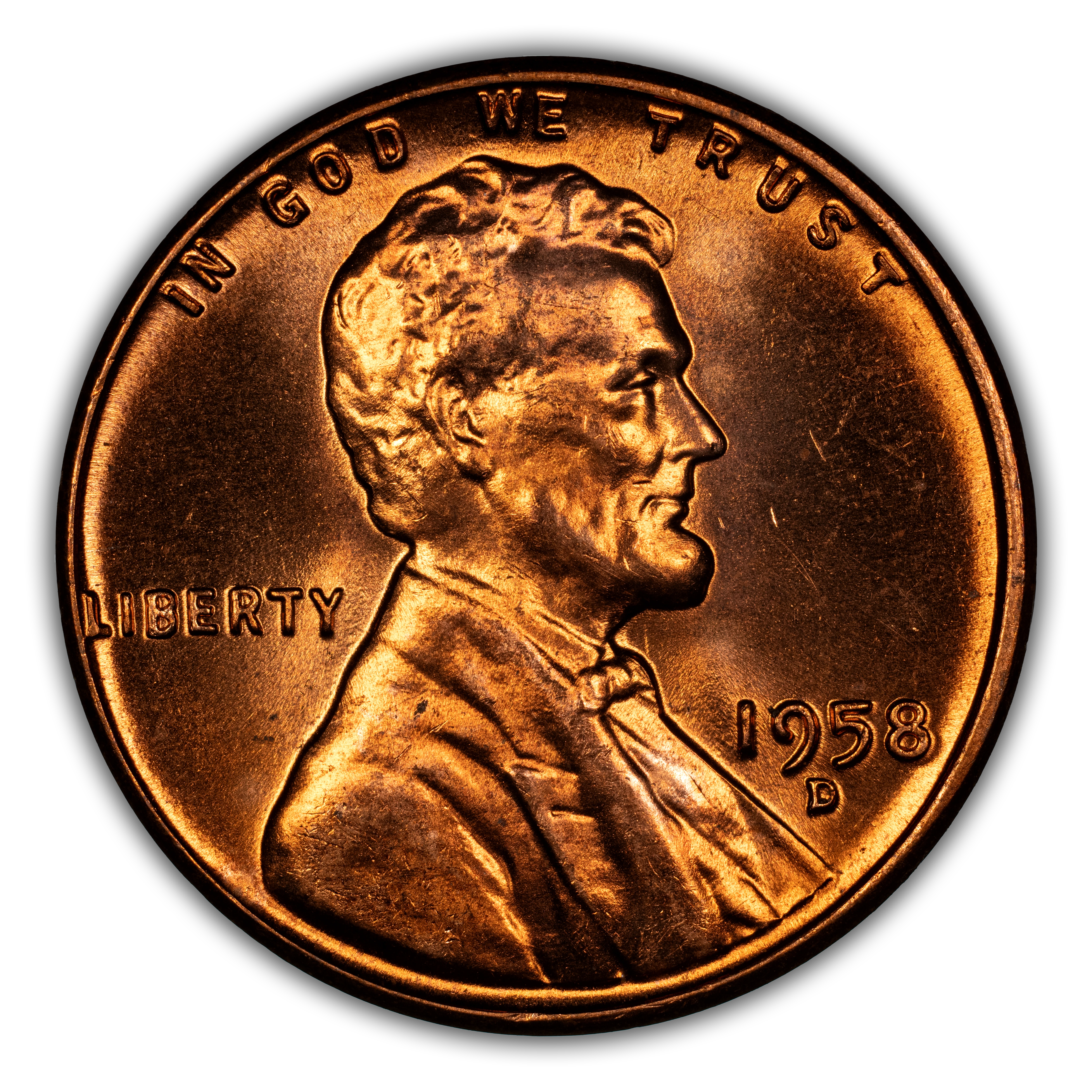 1958-D 1c MS RD thumbnail 3