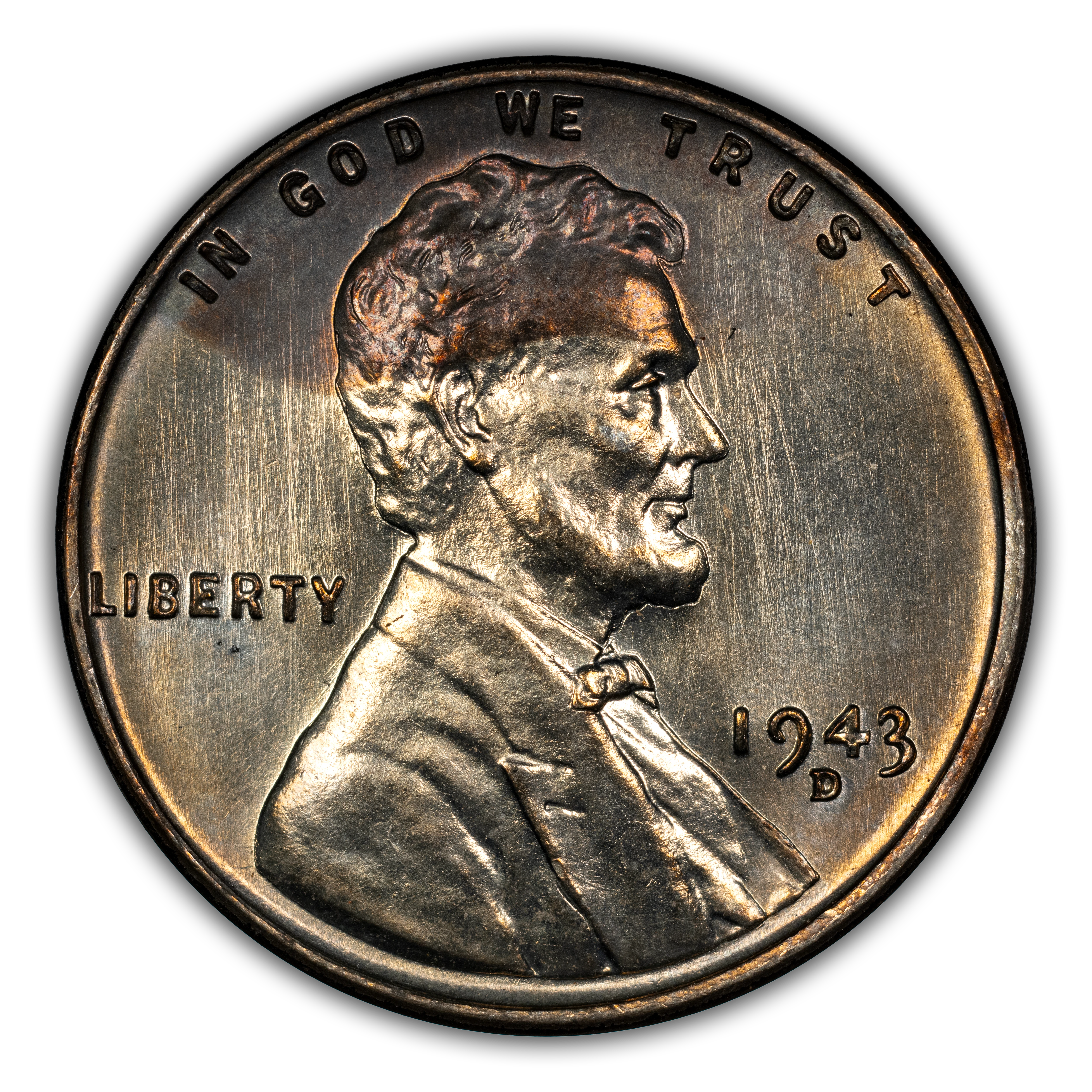 1943-D 1c Steel MS thumbnail 9