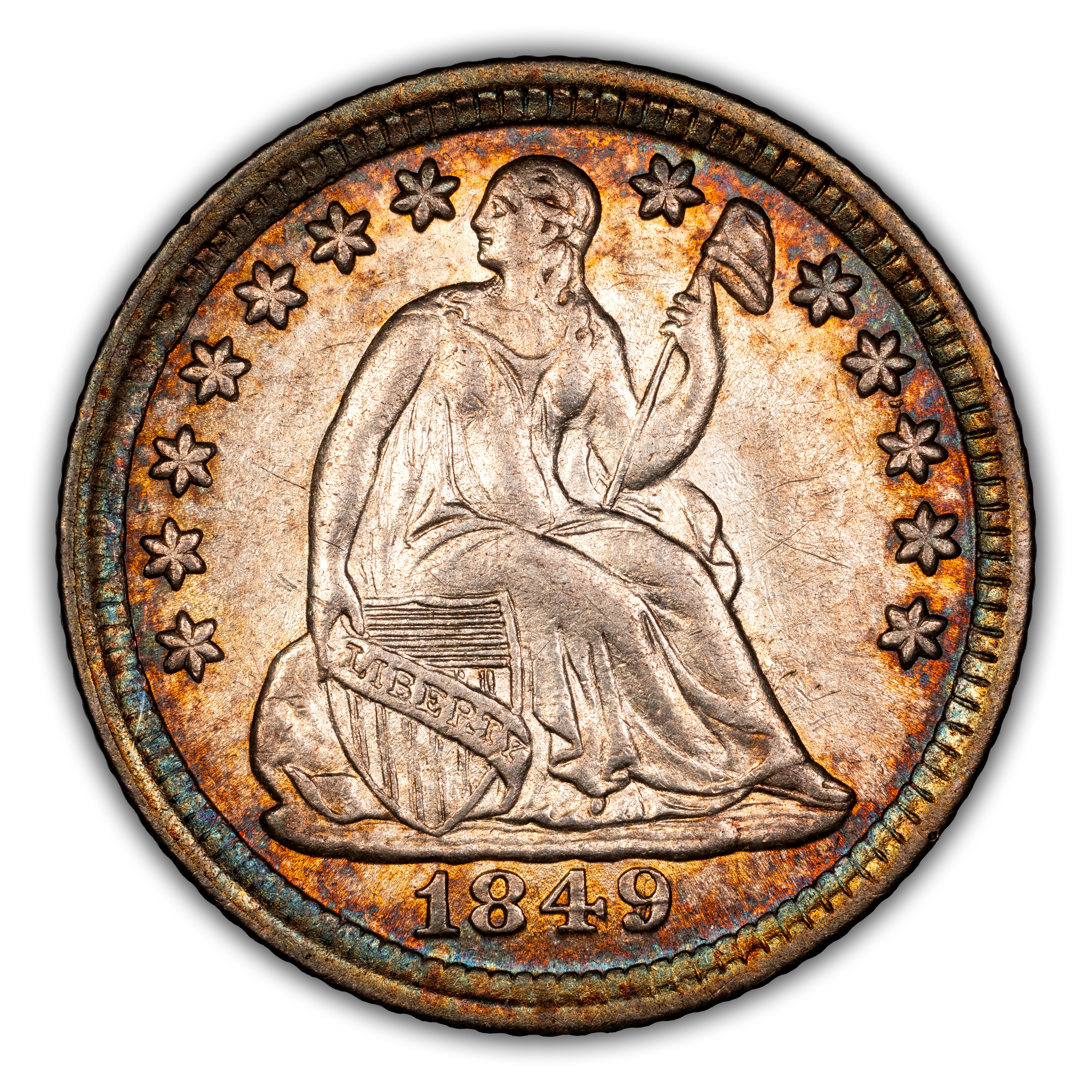 1849/6 H10c 9 Over Widely Placed 6, FS-302 MS thumbnail 4