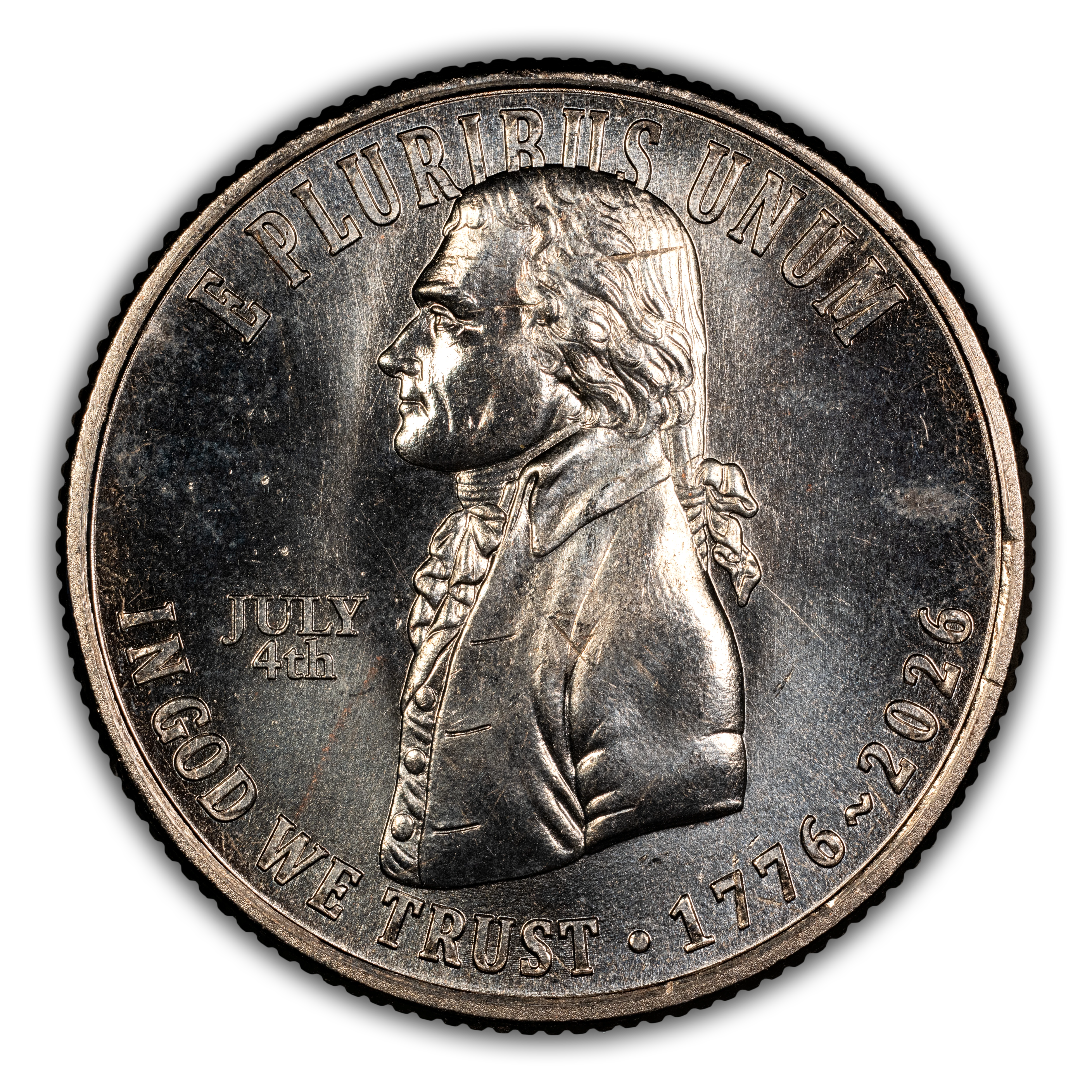 1776~2026 25c Declaration of Independence, JULY 4th Privy MS thumbnail 3