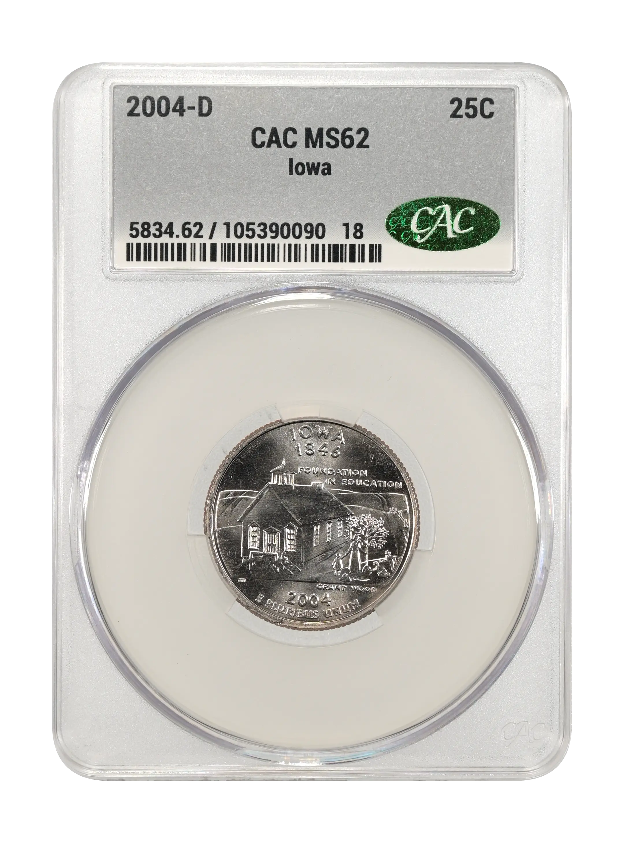 2004-D 25c Iowa MS thumbnail 11
