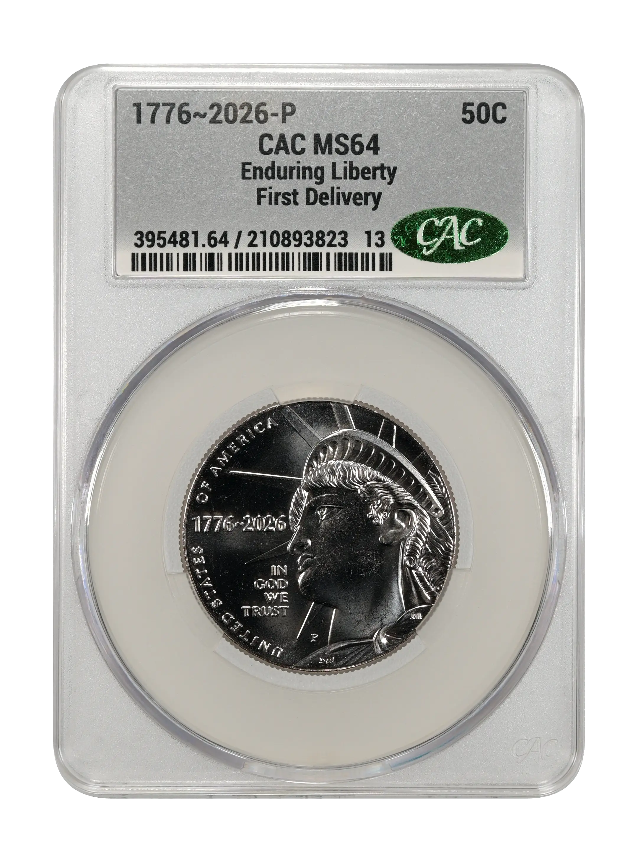 1776~2026-P 50c Enduring Liberty MS thumbnail 9
