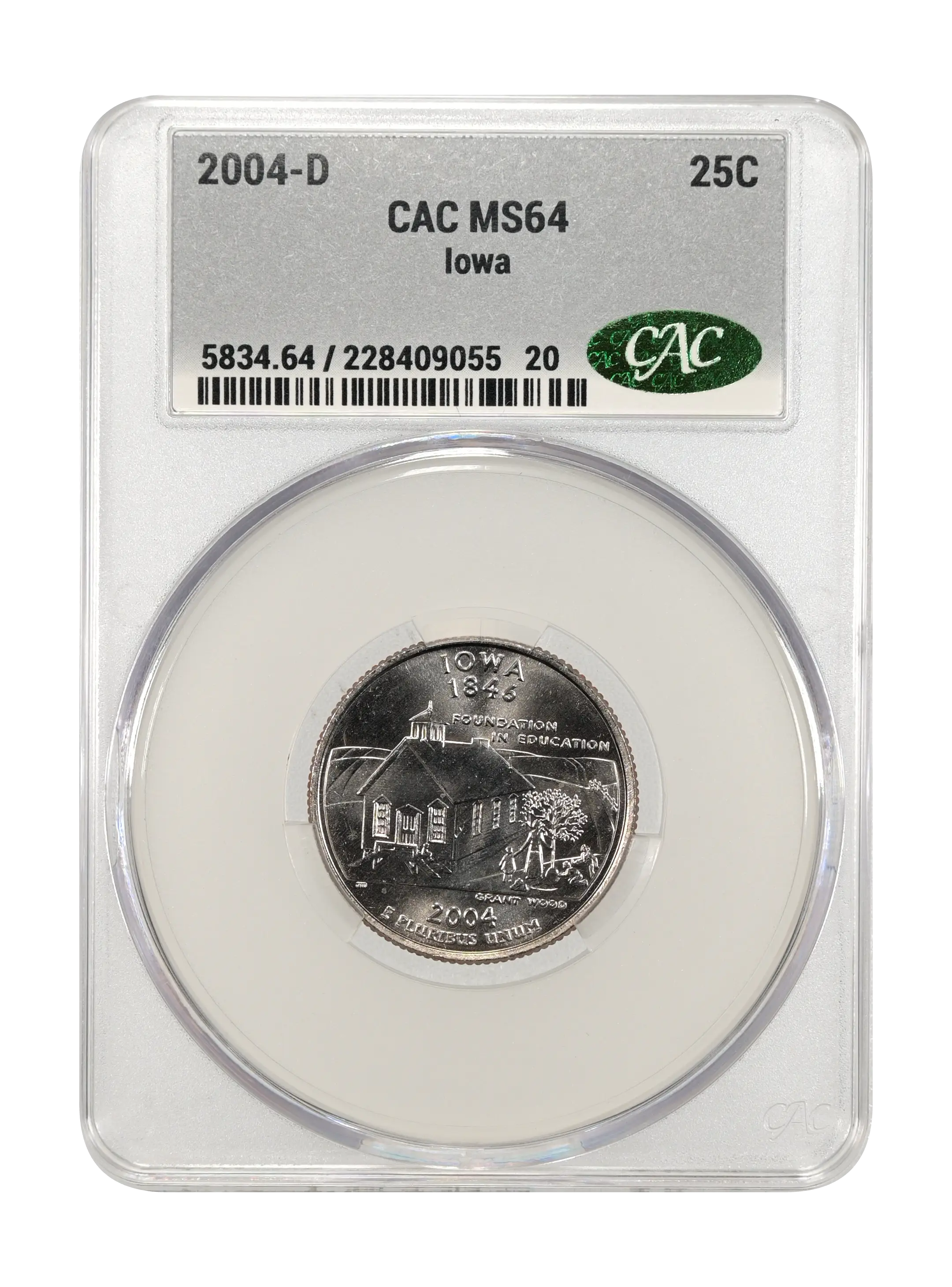 2004-D 25c Iowa MS thumbnail 12