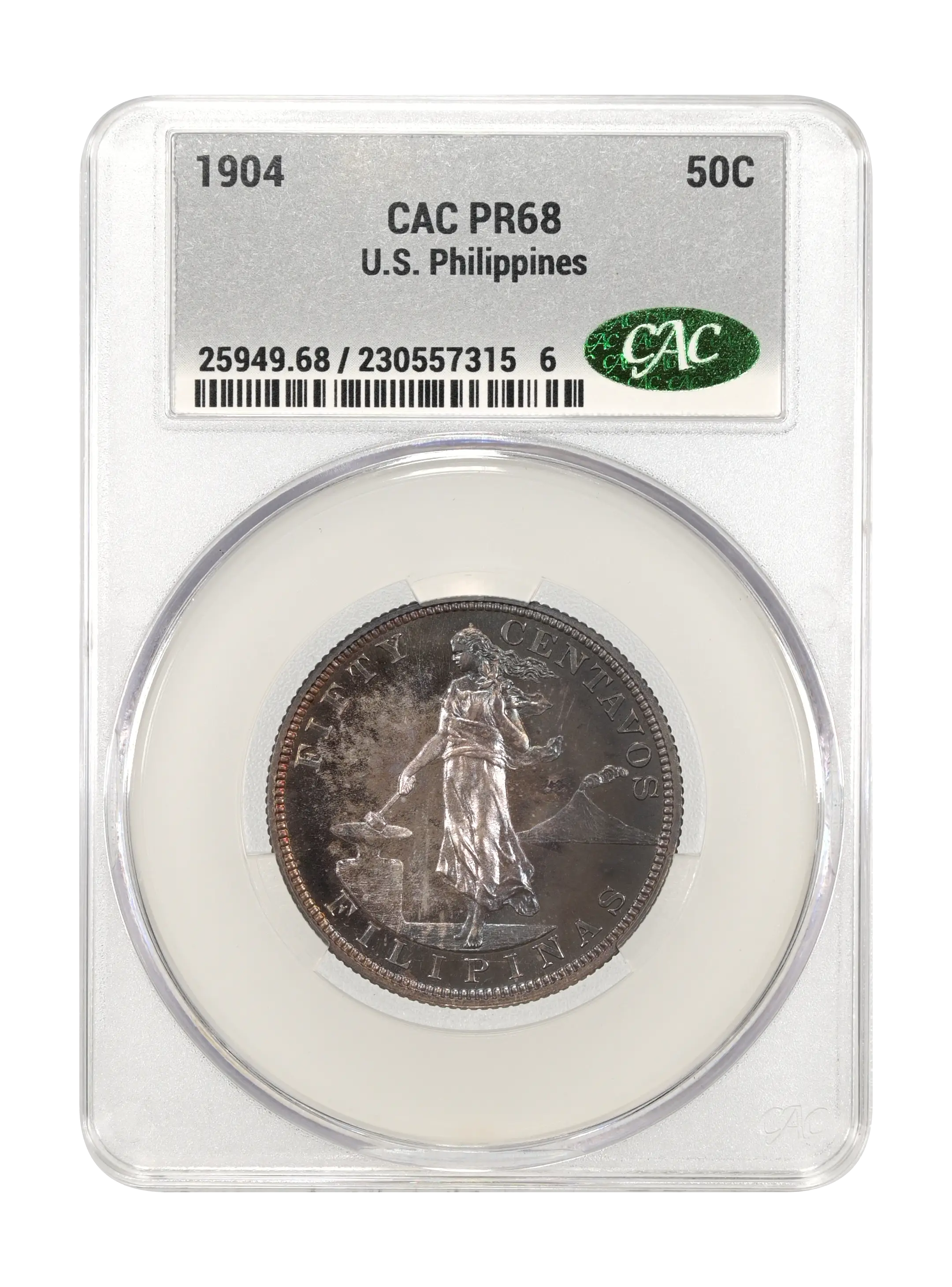 1904 50c U.S. Philippines PR thumbnail 13