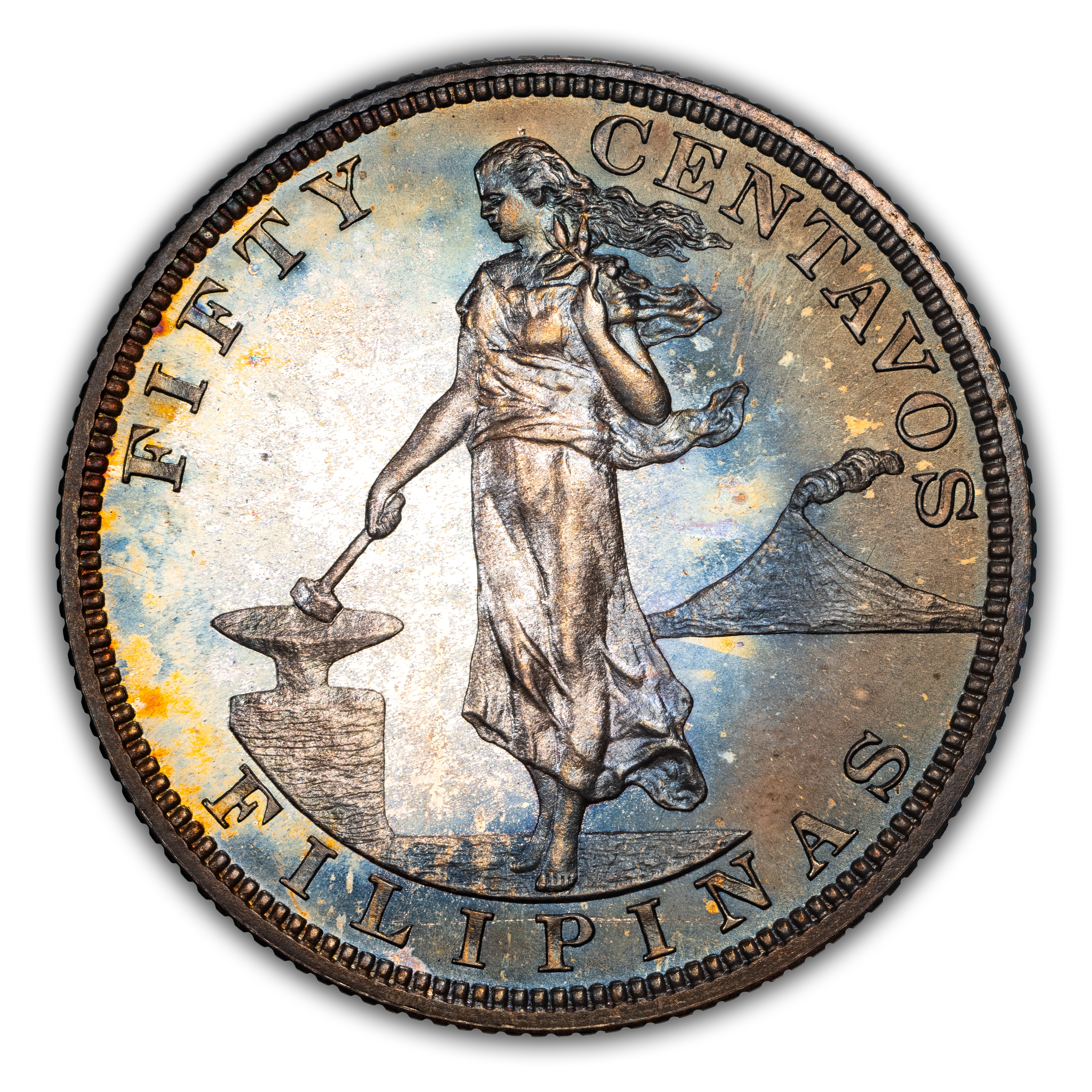 1904 50c U.S. Philippines PR