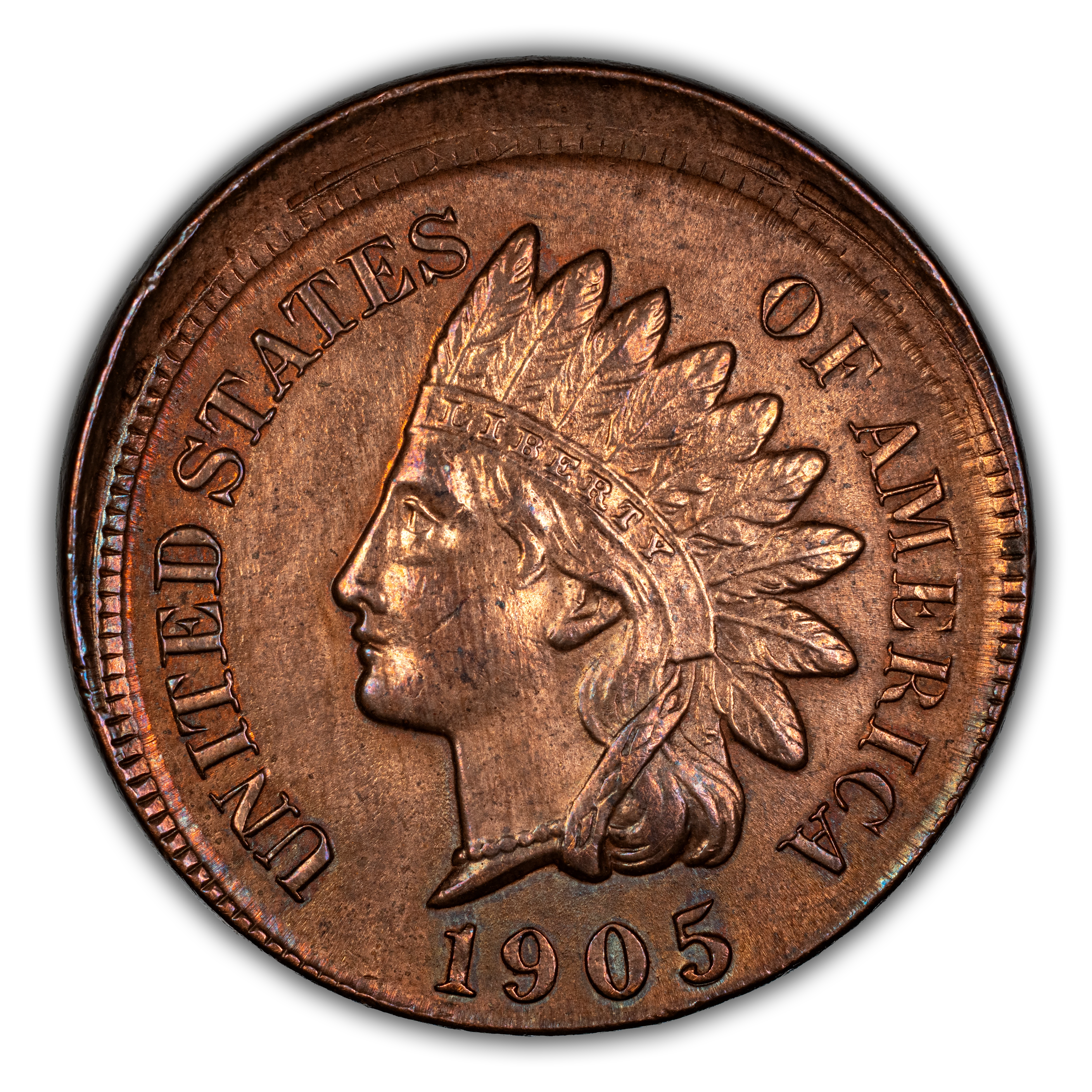1905 1c Repunched Date, FS-301, S-1 MS BN thumbnail 2