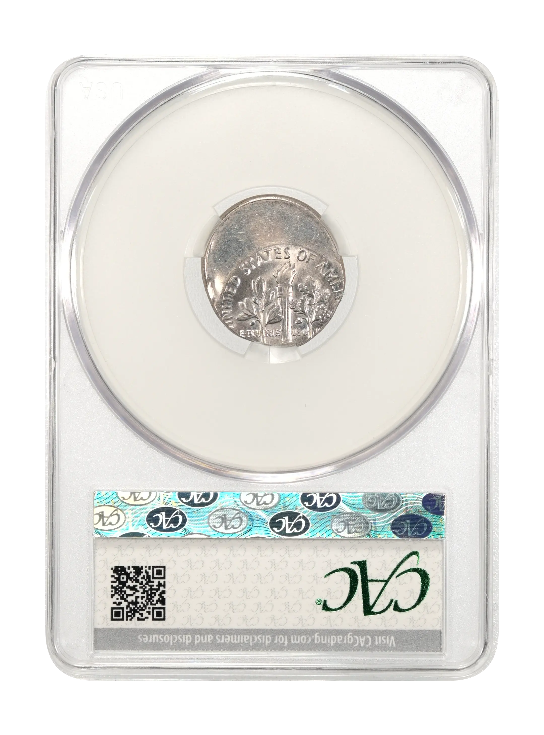1971-D/D 10c Repunched Mintmark, FS-501 MS thumbnail 14