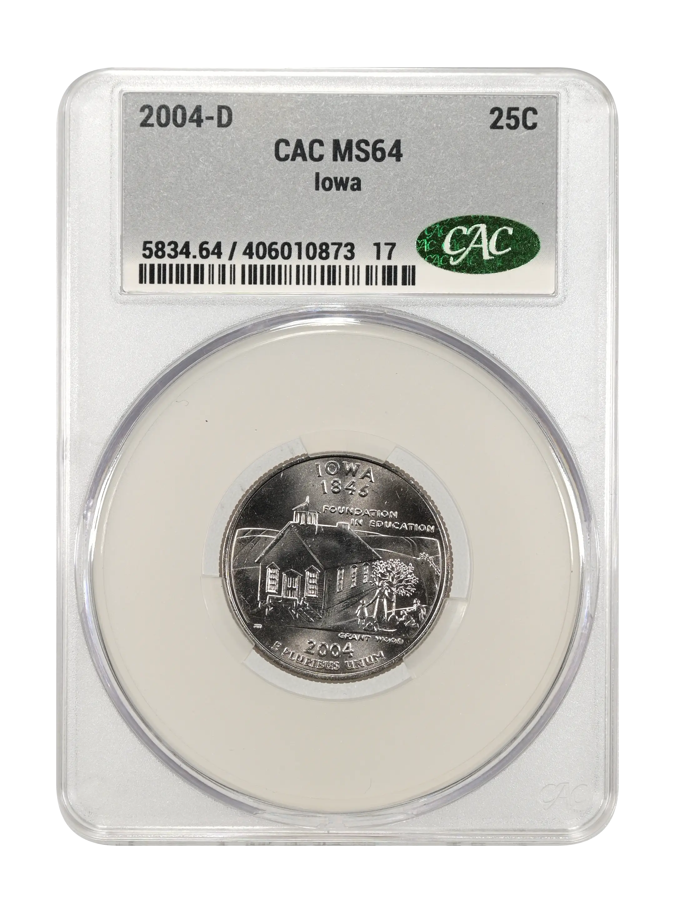 2004-D 25c Iowa MS thumbnail 15