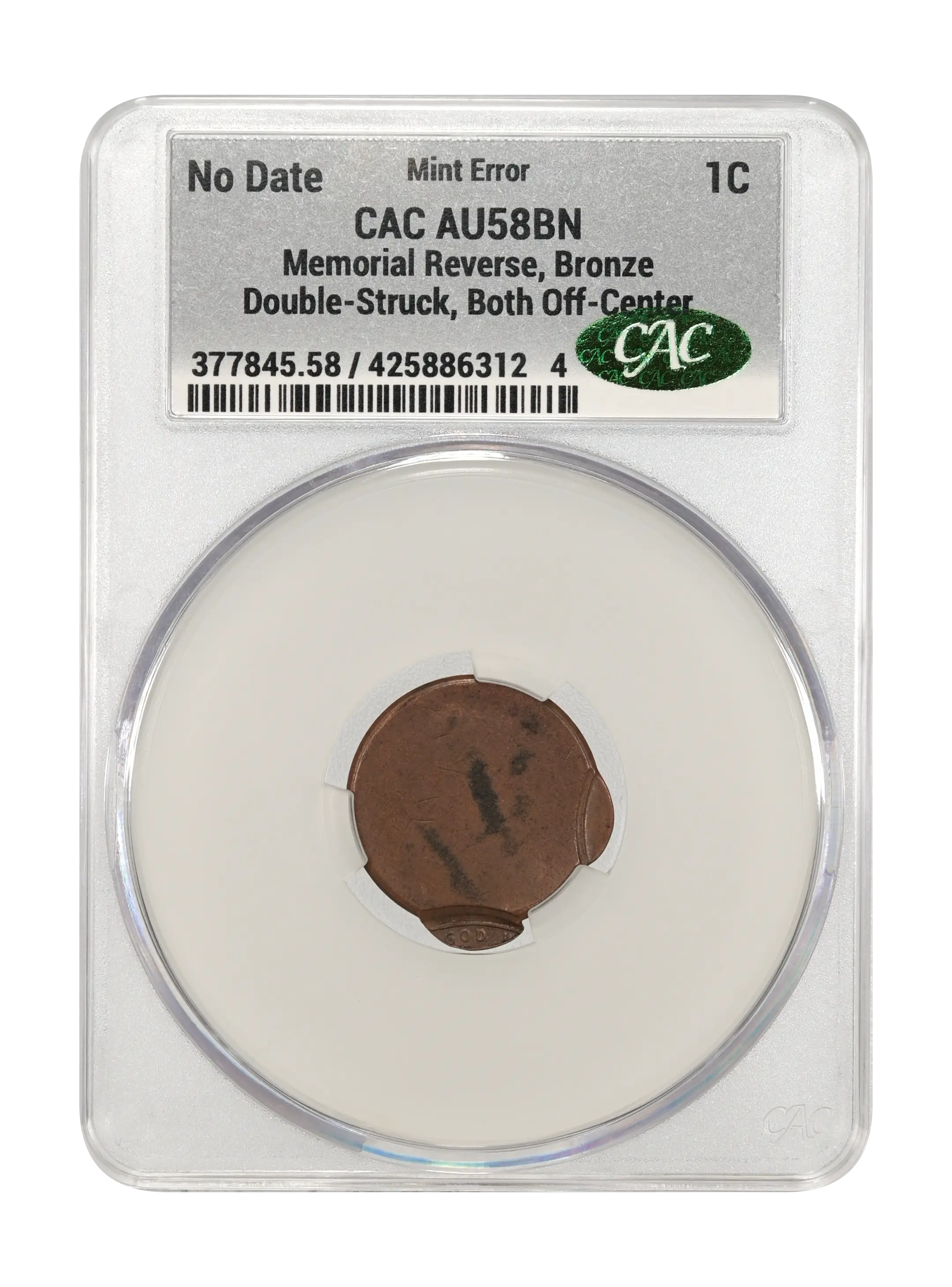 Lincoln Cent 1c Memorial Reverse, Bronze, 1959-1982 MS BN [Type] thumbnail 10