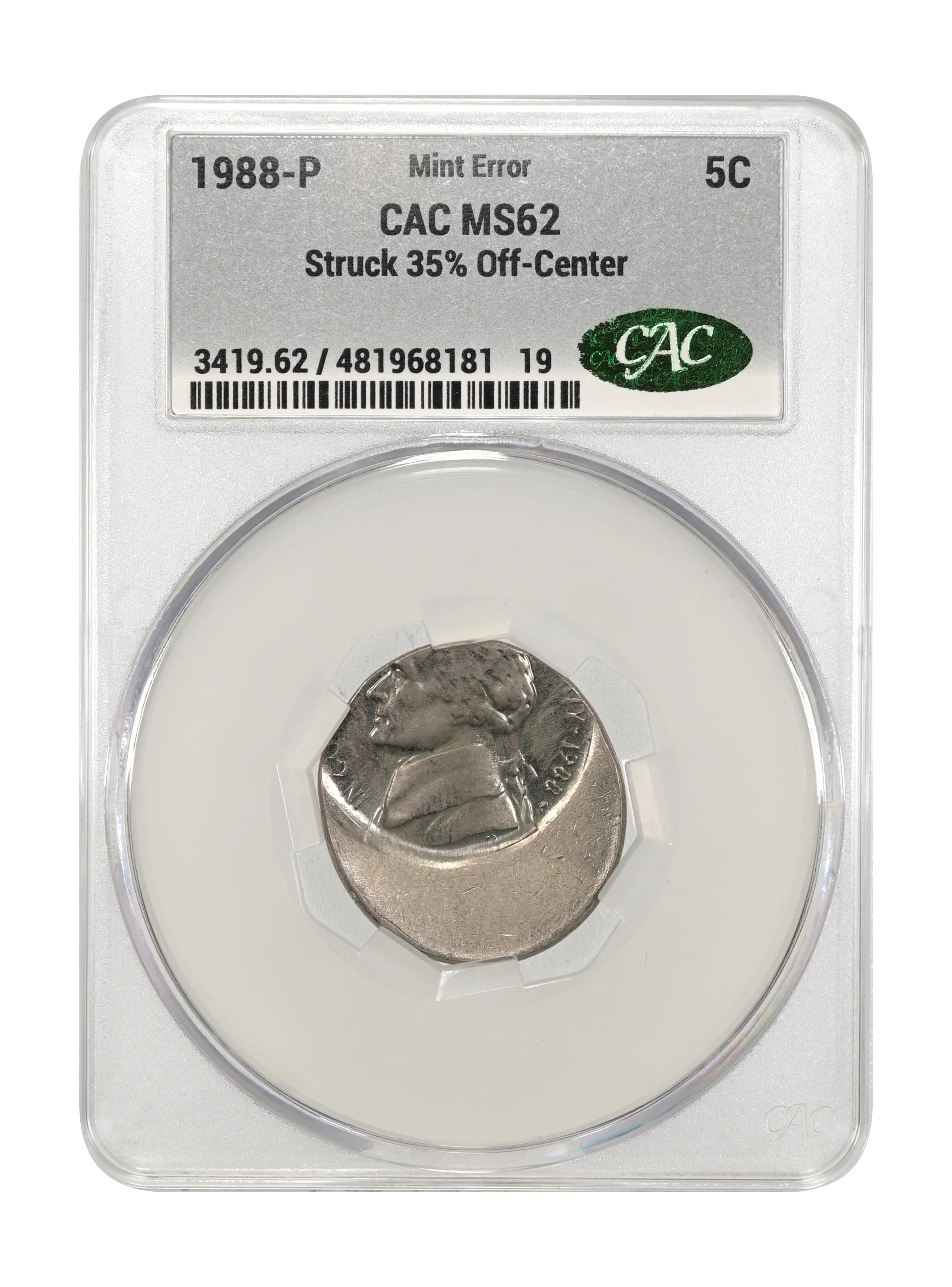 1988-P 5c MS thumbnail 2