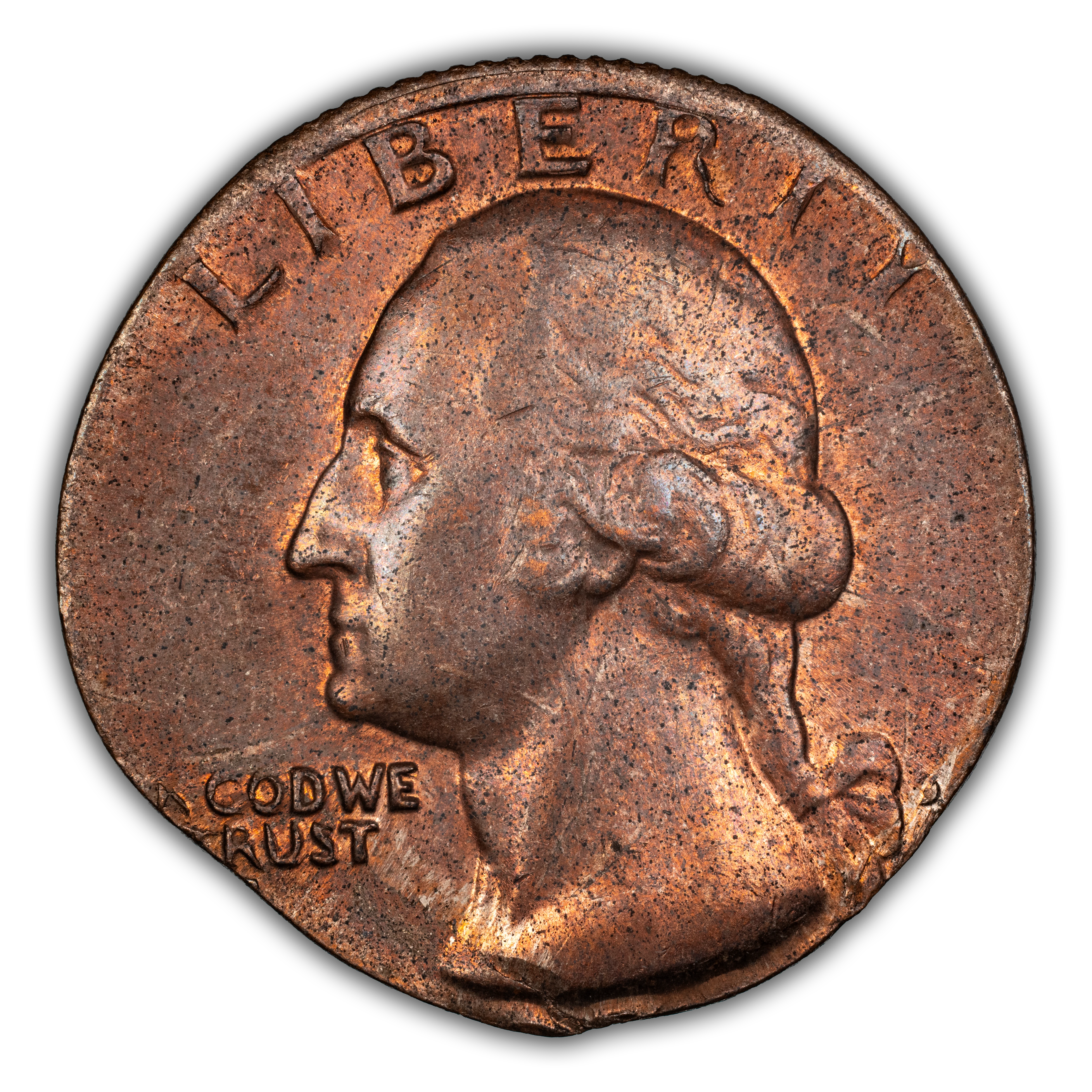 Washington Quarter 25c 1965-1998, Clad MS [Type] thumbnail 3