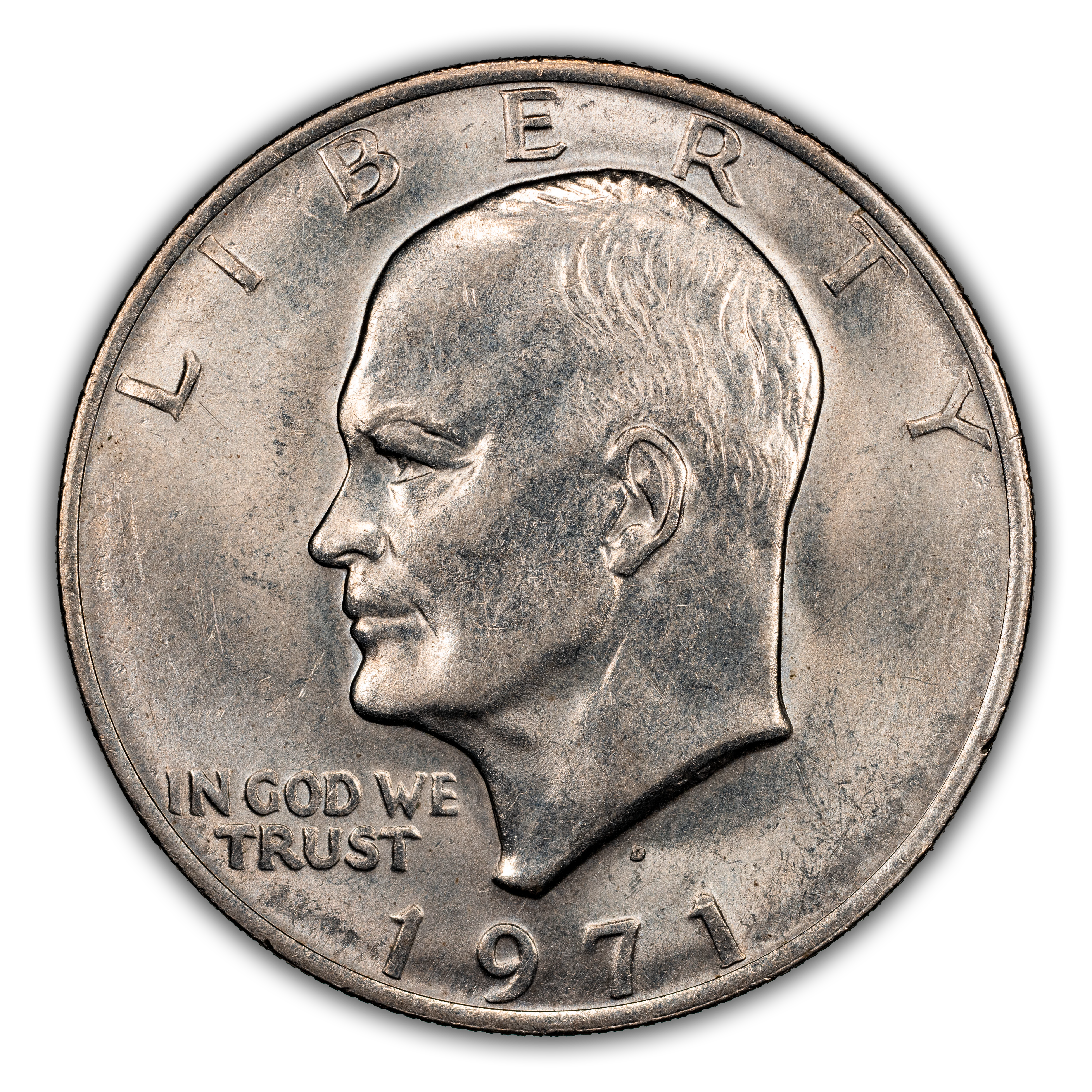 1971-D $1  Peg Leg, FS-401 MS thumbnail 2