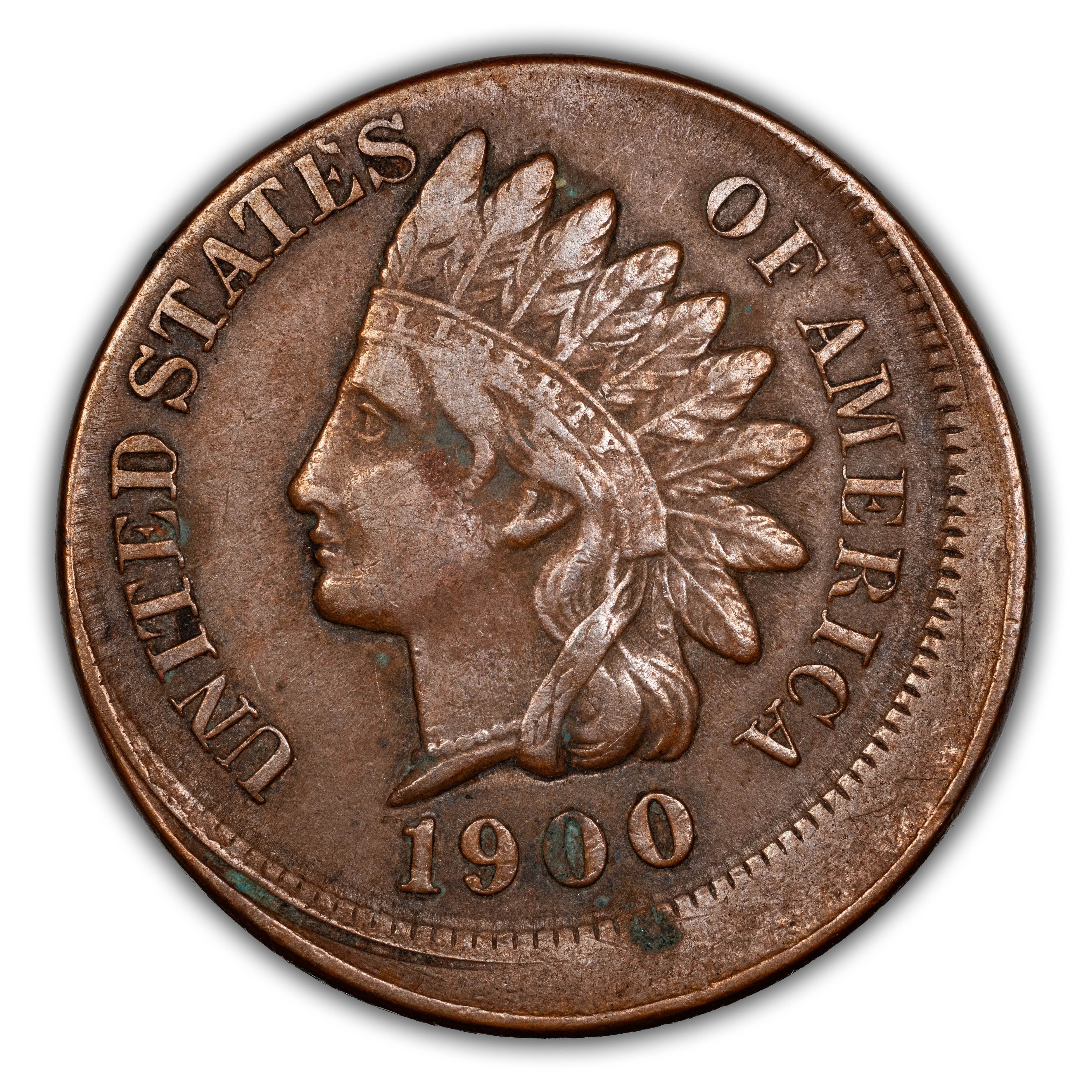 1900 1c Repunched 19/19, Last 0/0, FS-302, S-3 MS BN thumbnail 2