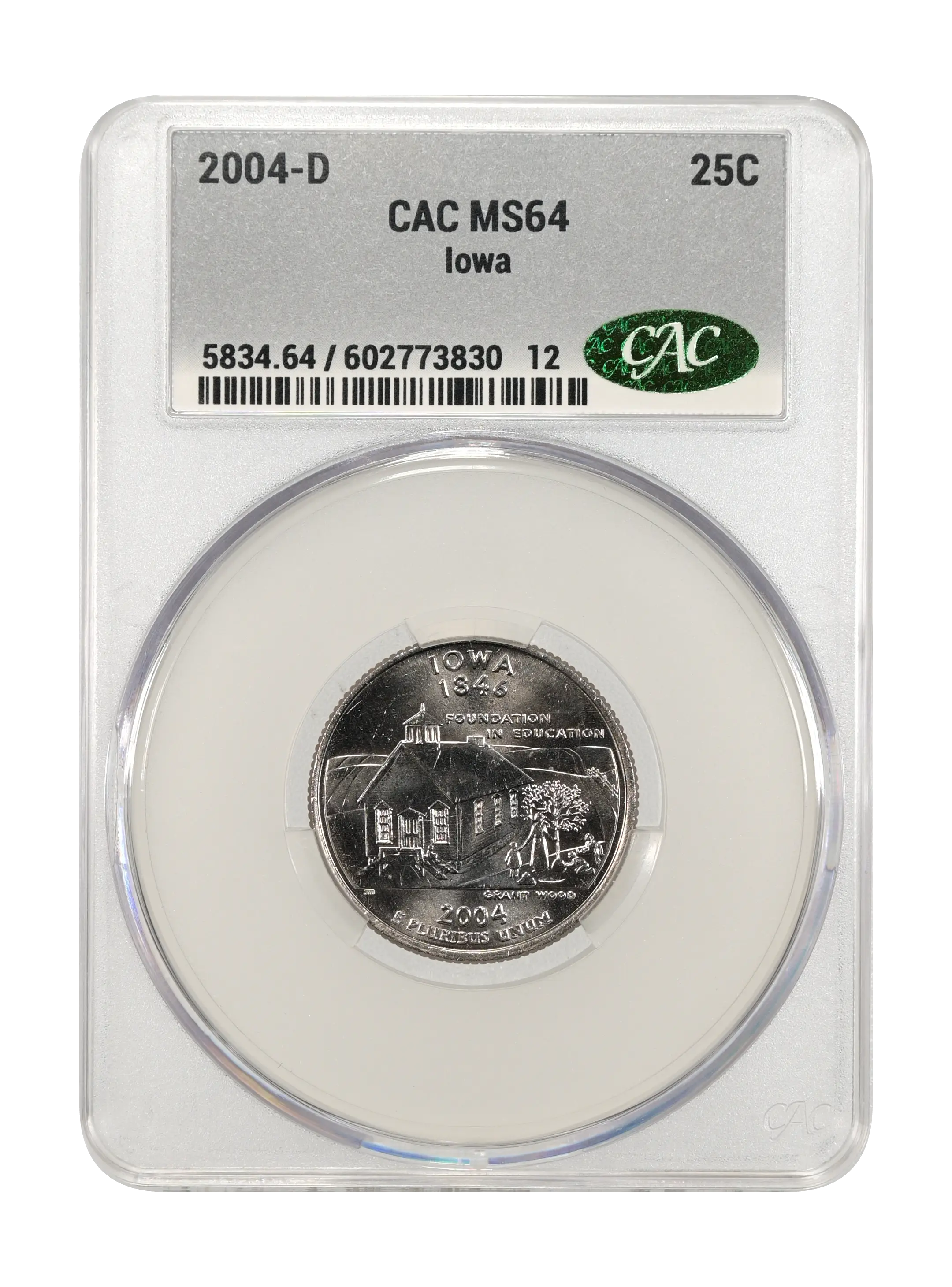 2004-D 25c Iowa MS thumbnail 16