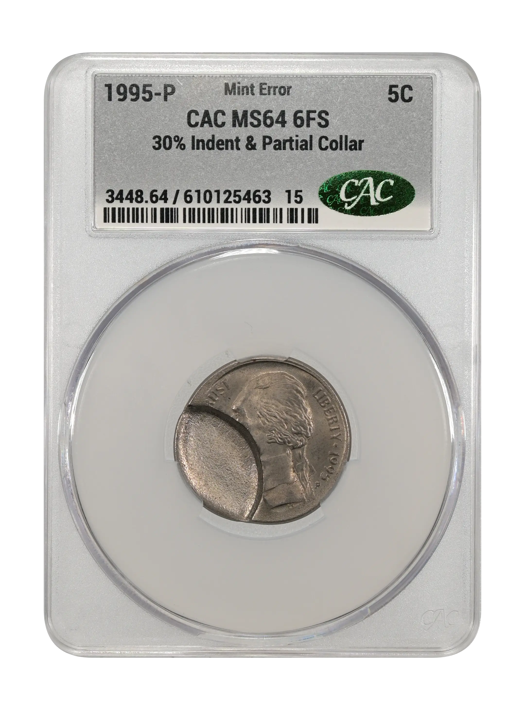 1995-P 5c MS FS thumbnail 5