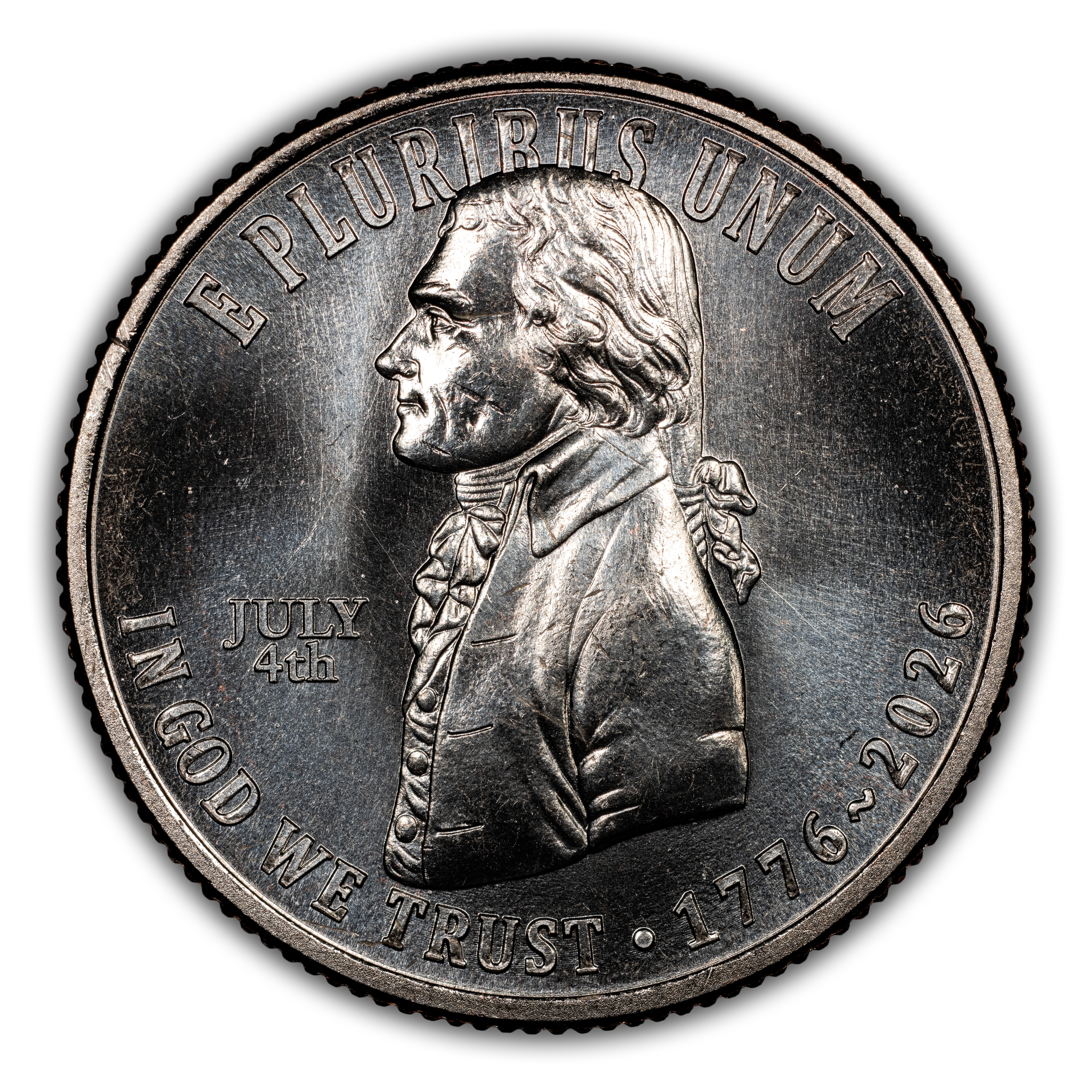 1776~2026 25c Declaration of Independence, JULY 4th Privy MS thumbnail 5