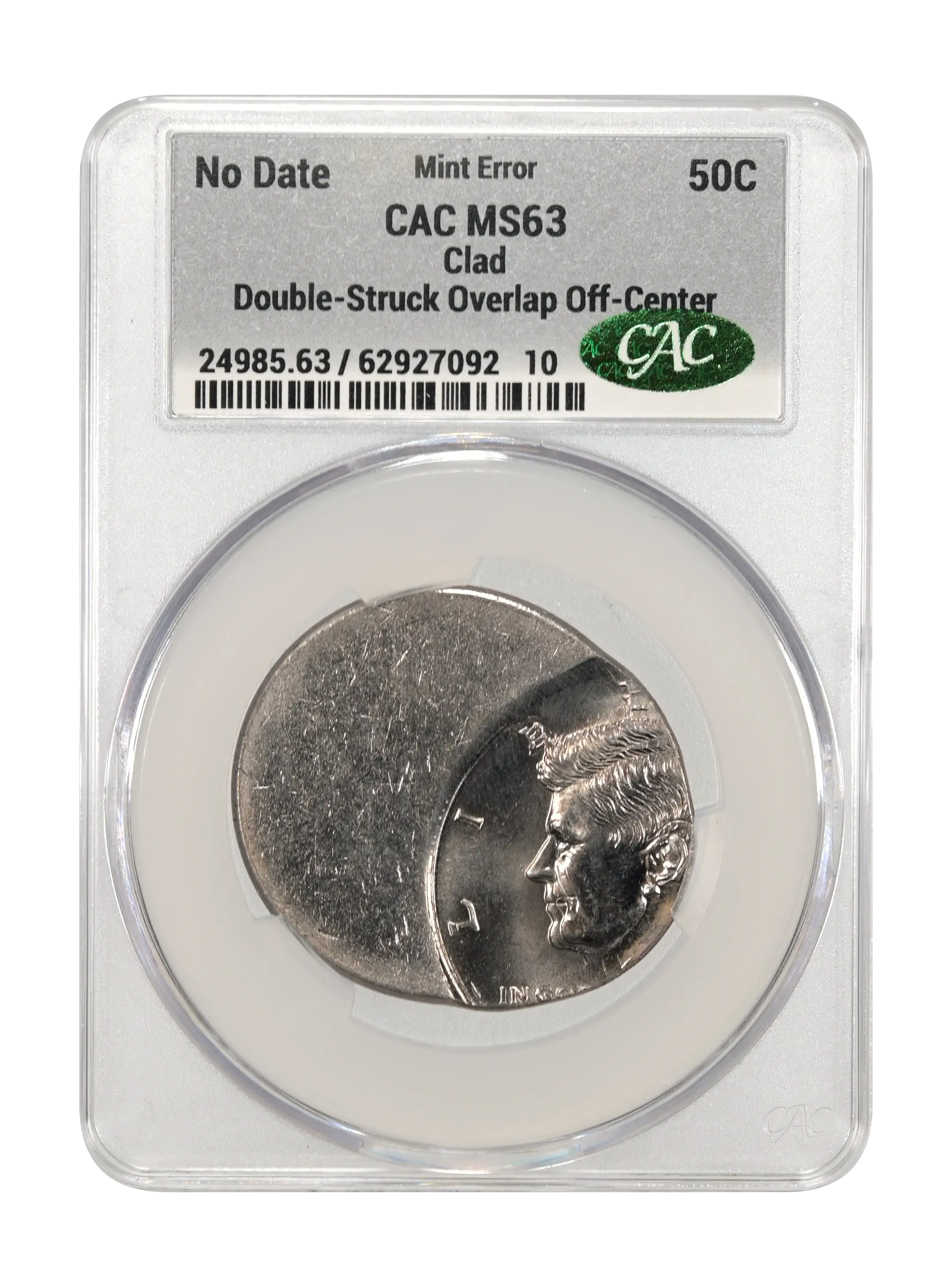 Kennedy Half Dollar 50c Clad, 1971-Present MS [Type] thumbnail 4