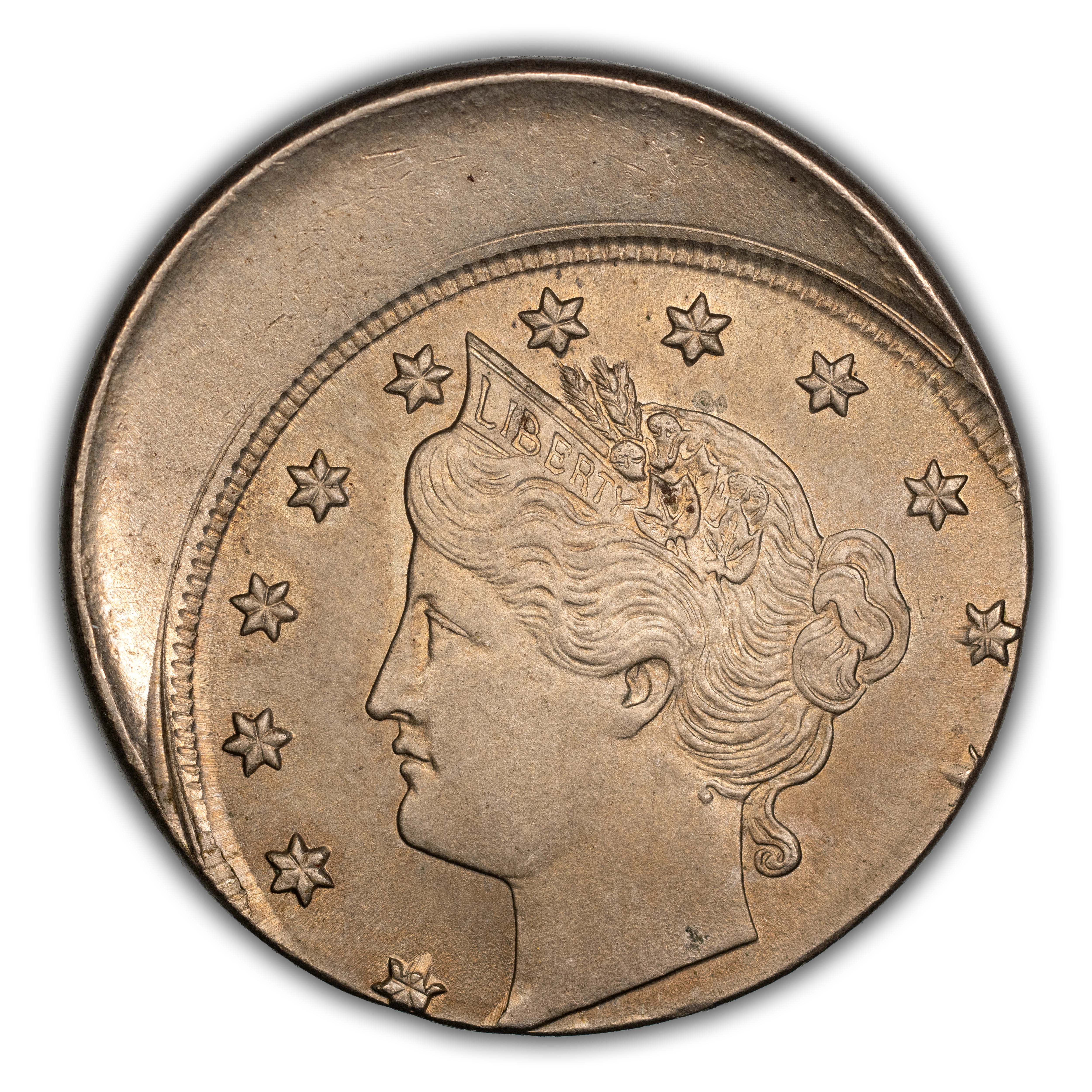 Liberty (V) Nickel 5c With Cents, 1883-1912 MS [Type]