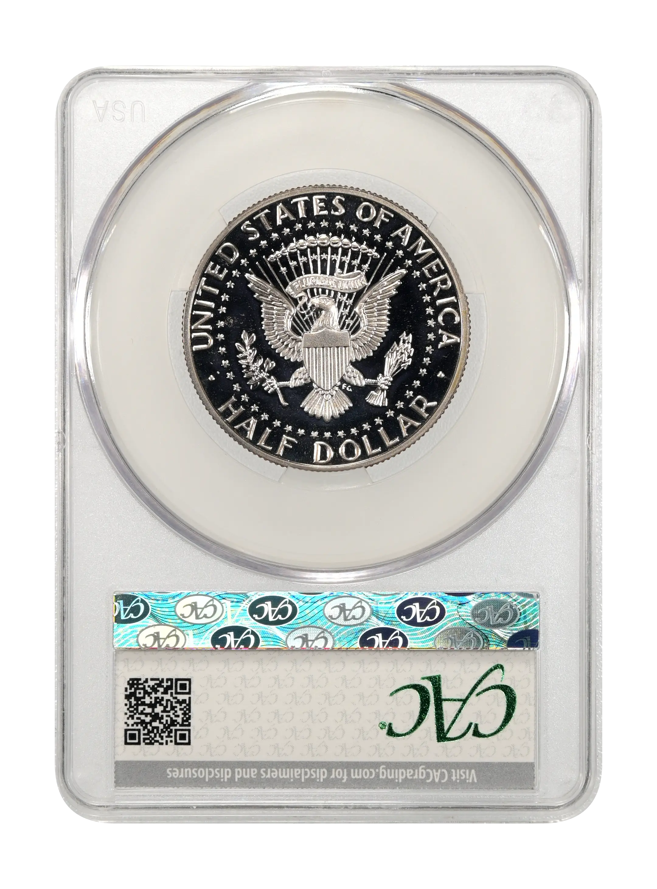 1988-S 50c Doubled Die Obverse, FS-101 PR DCAM thumbnail 6