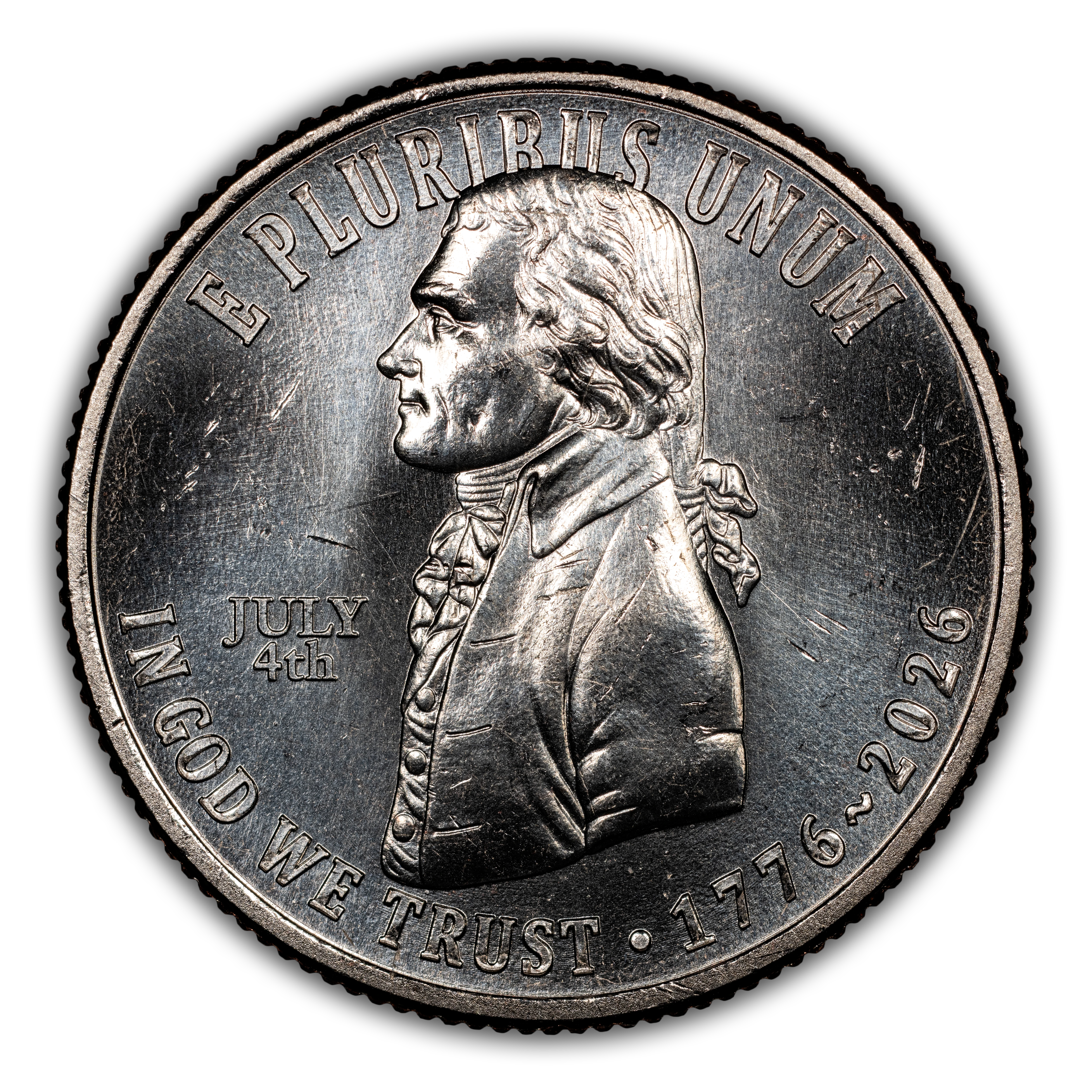 1776~2026 25c Declaration of Independence, JULY 4th Privy MS thumbnail 3