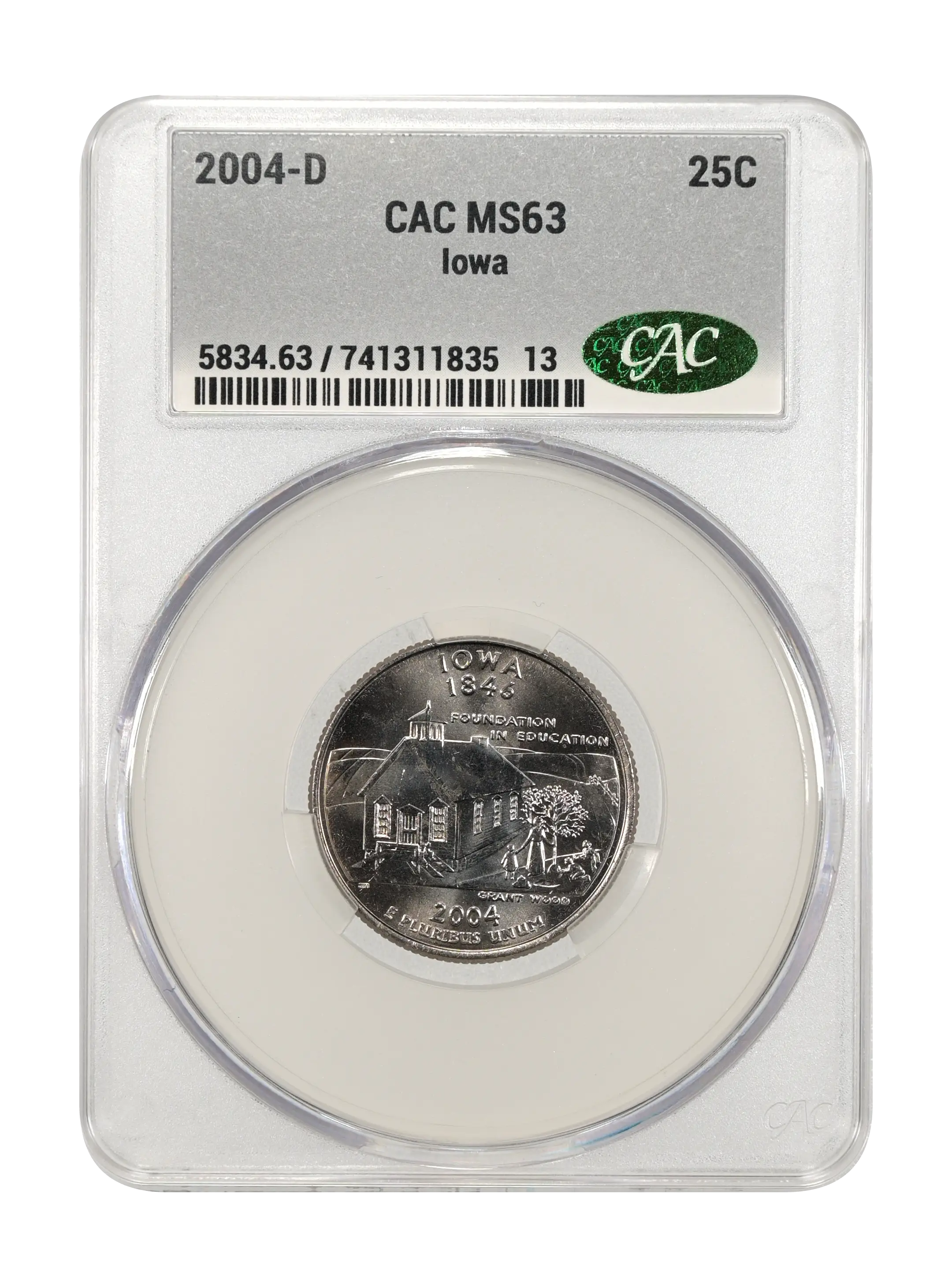 2004-D 25c Iowa MS thumbnail 18