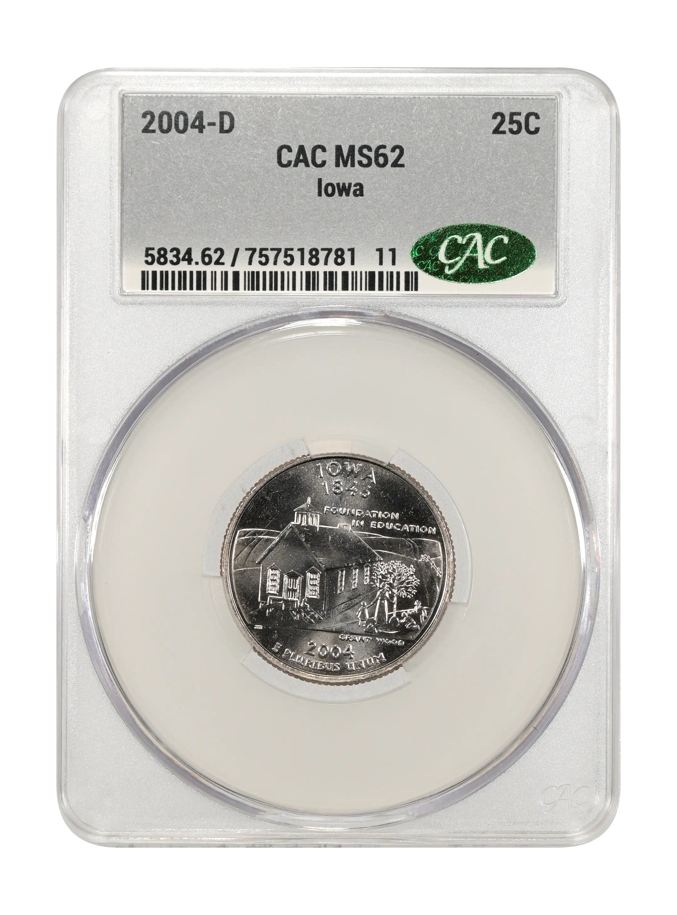 2004-D 25c Iowa MS thumbnail 19