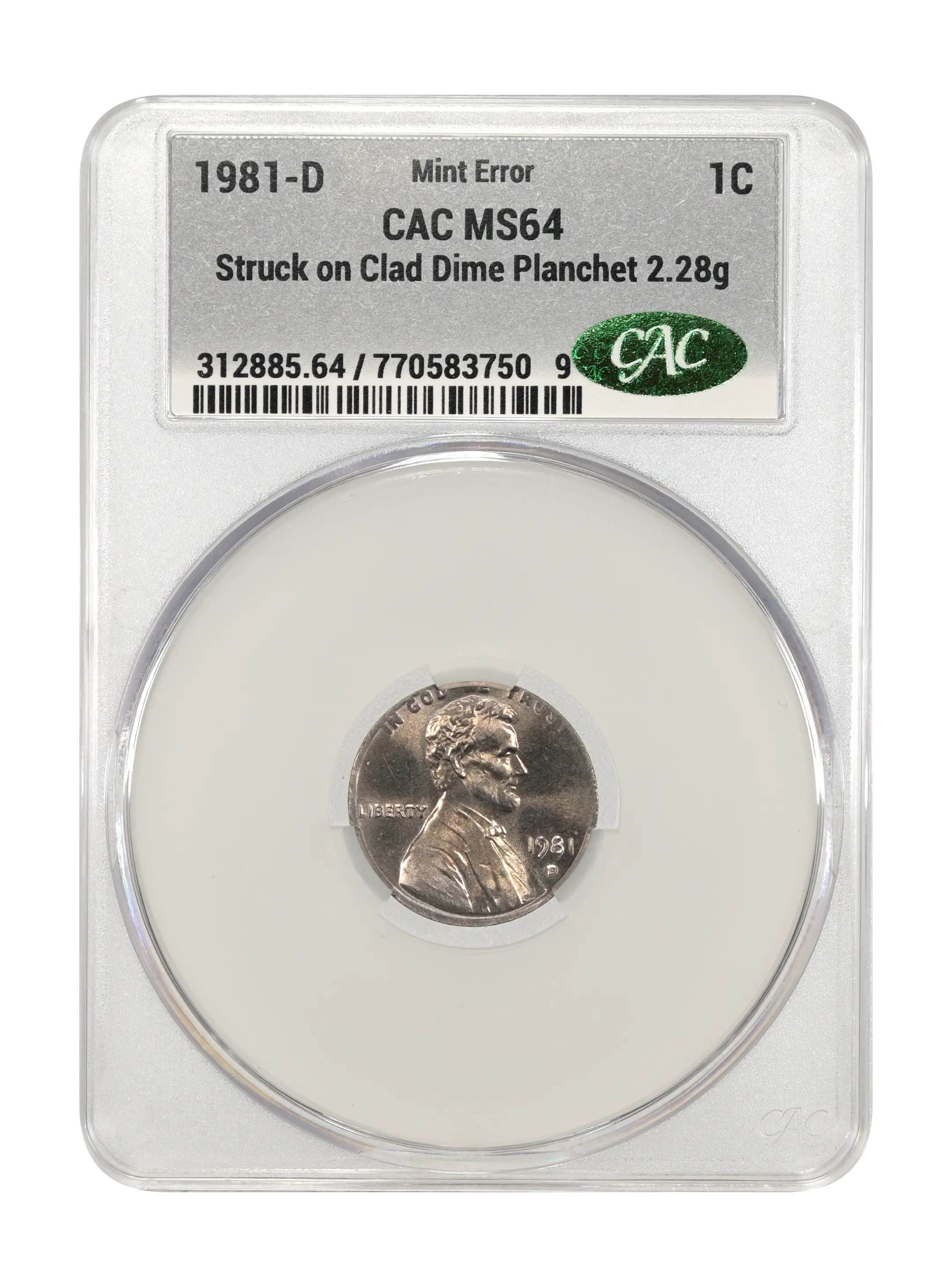 1981-D 1c MS BN thumbnail 4