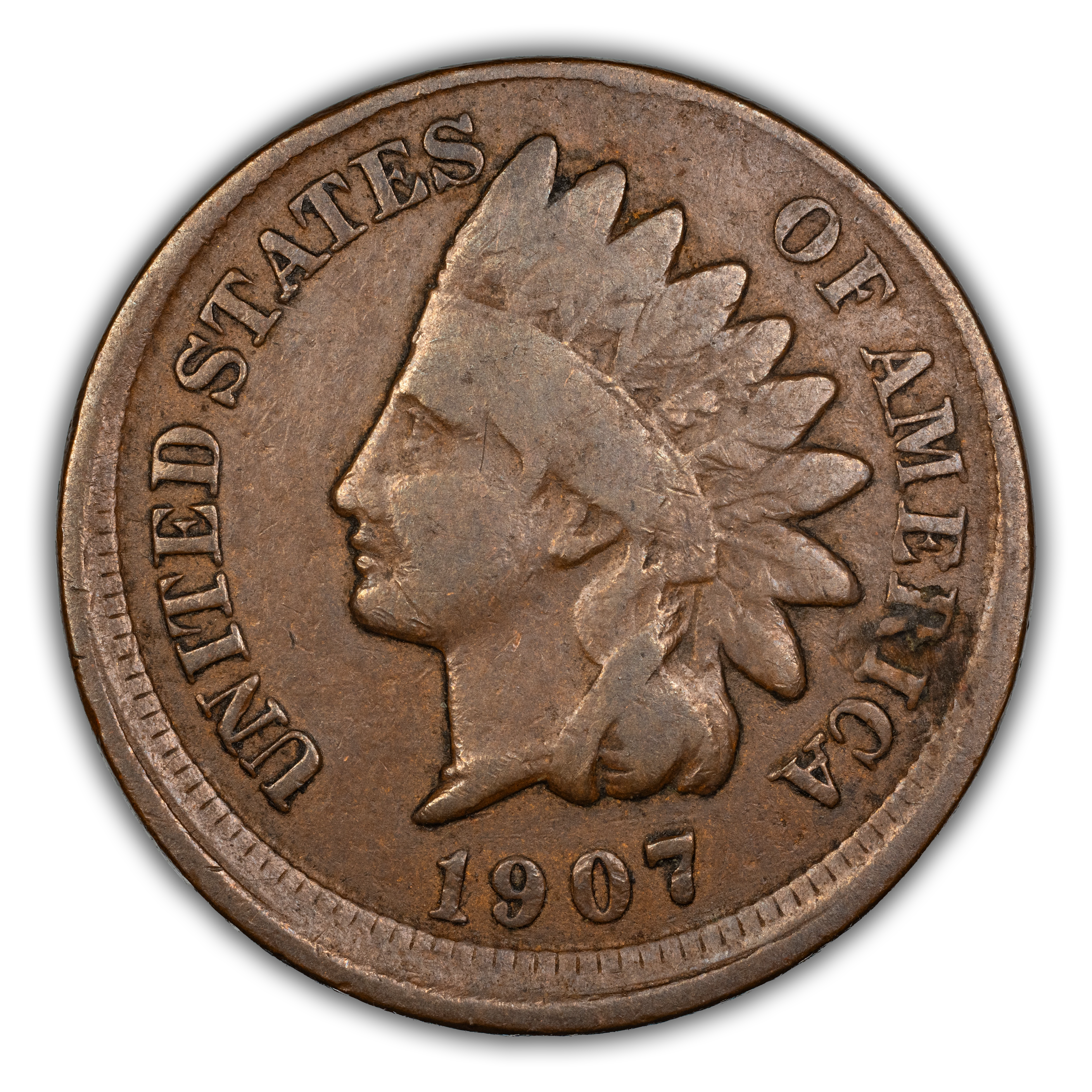 1907 1c Repunched Date, FS-304, S-27 MS BN thumbnail 2
