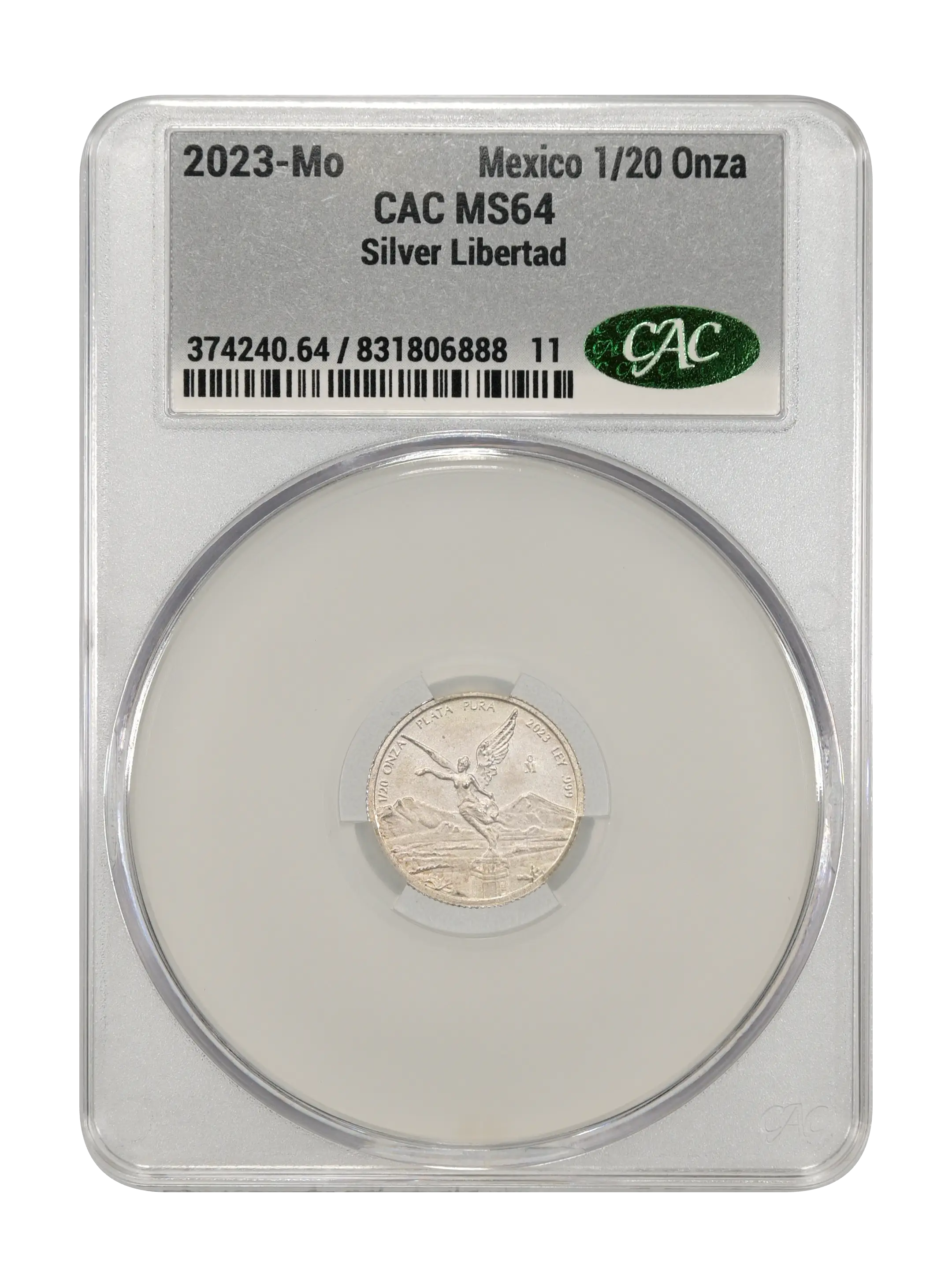 2023-Mo 1/20 Onza Libertad, Silver MS (KM-609) thumbnail 2