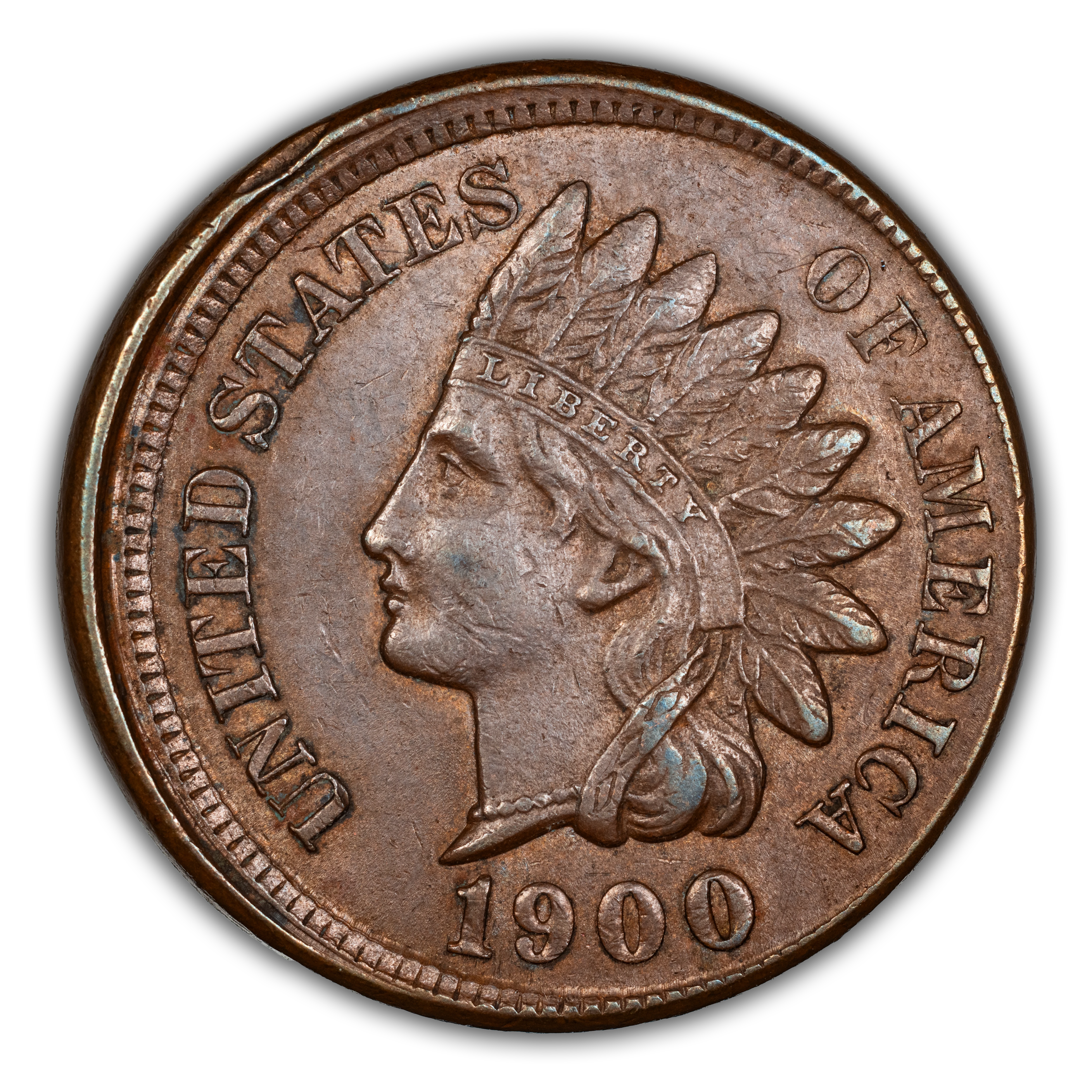 1900 1c Repunched 19/19, Last 0/0, FS-302, S-3 MS BN thumbnail 3