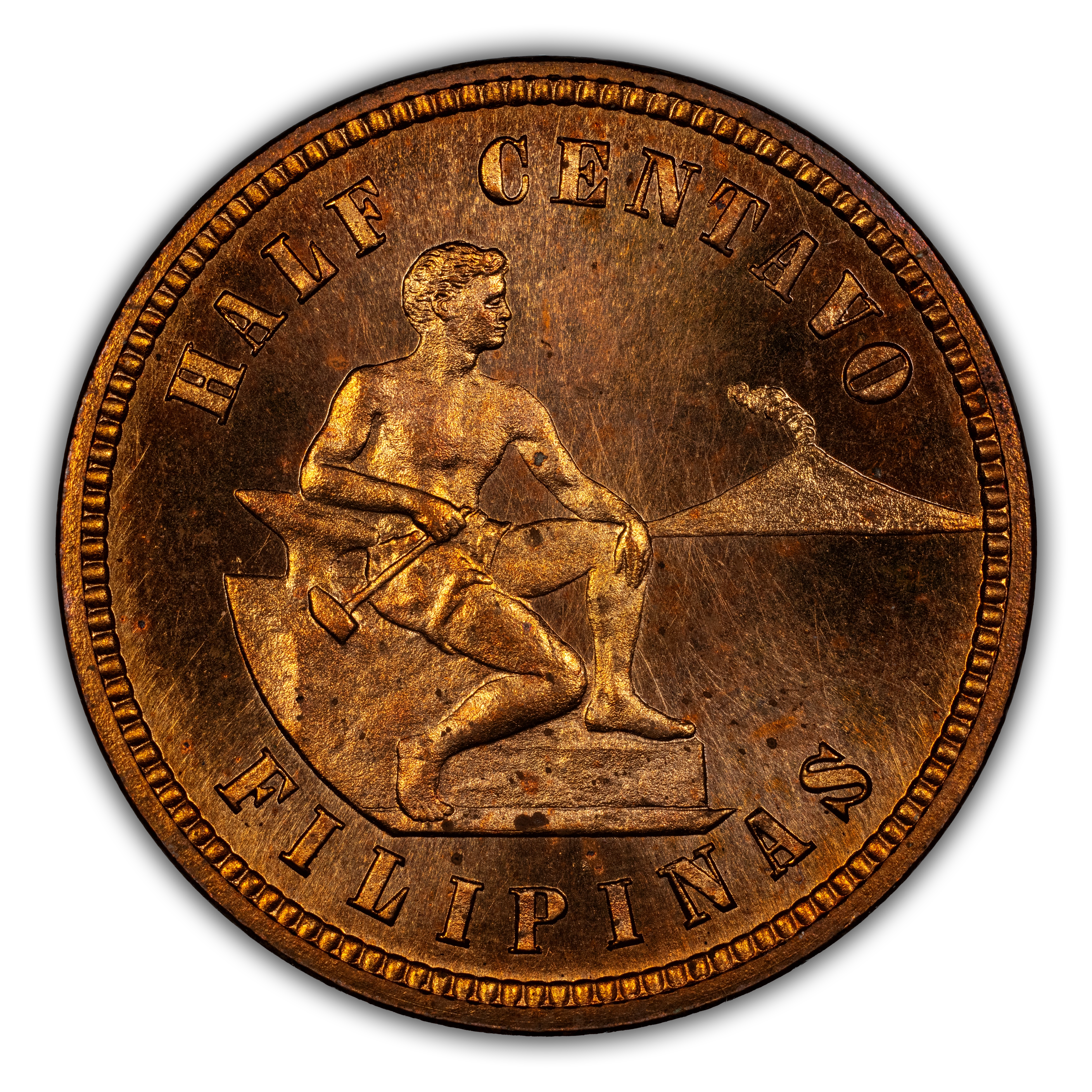 1904 1/2c U.S. Philippines PR RD