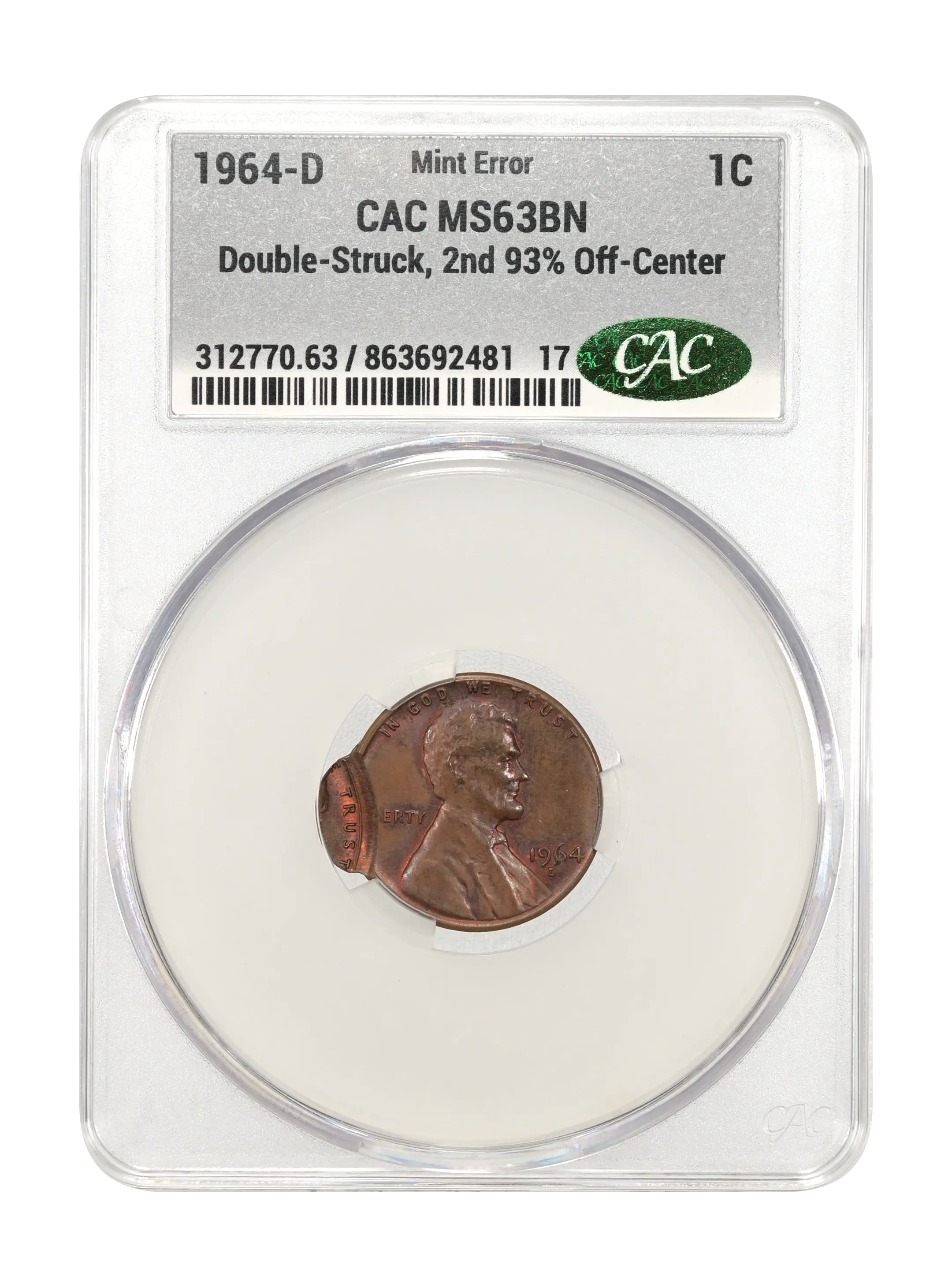1964-D 1c MS BN thumbnail 6