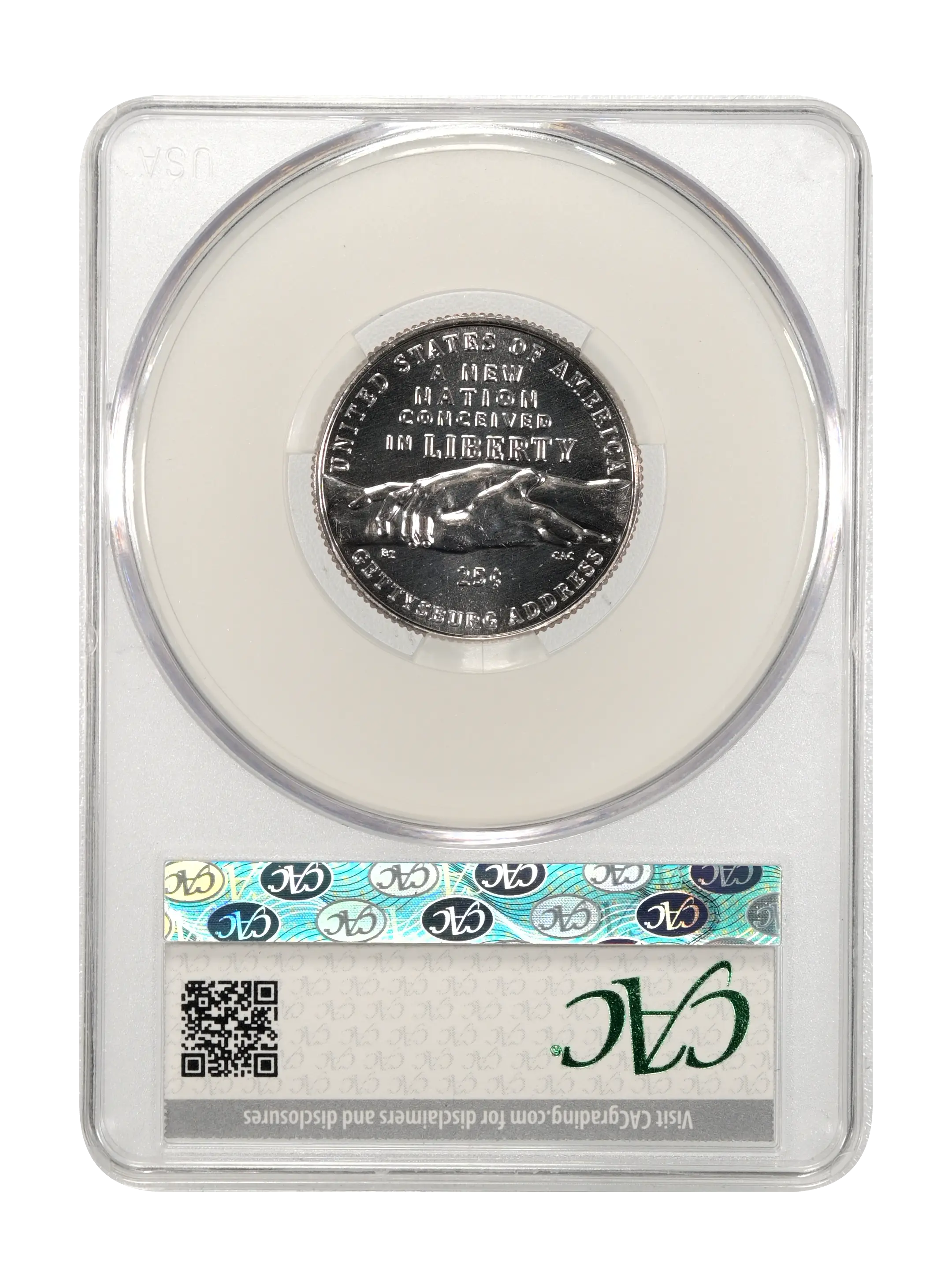 1776~2026-D 25c Gettysburg Address MS PL thumbnail 13