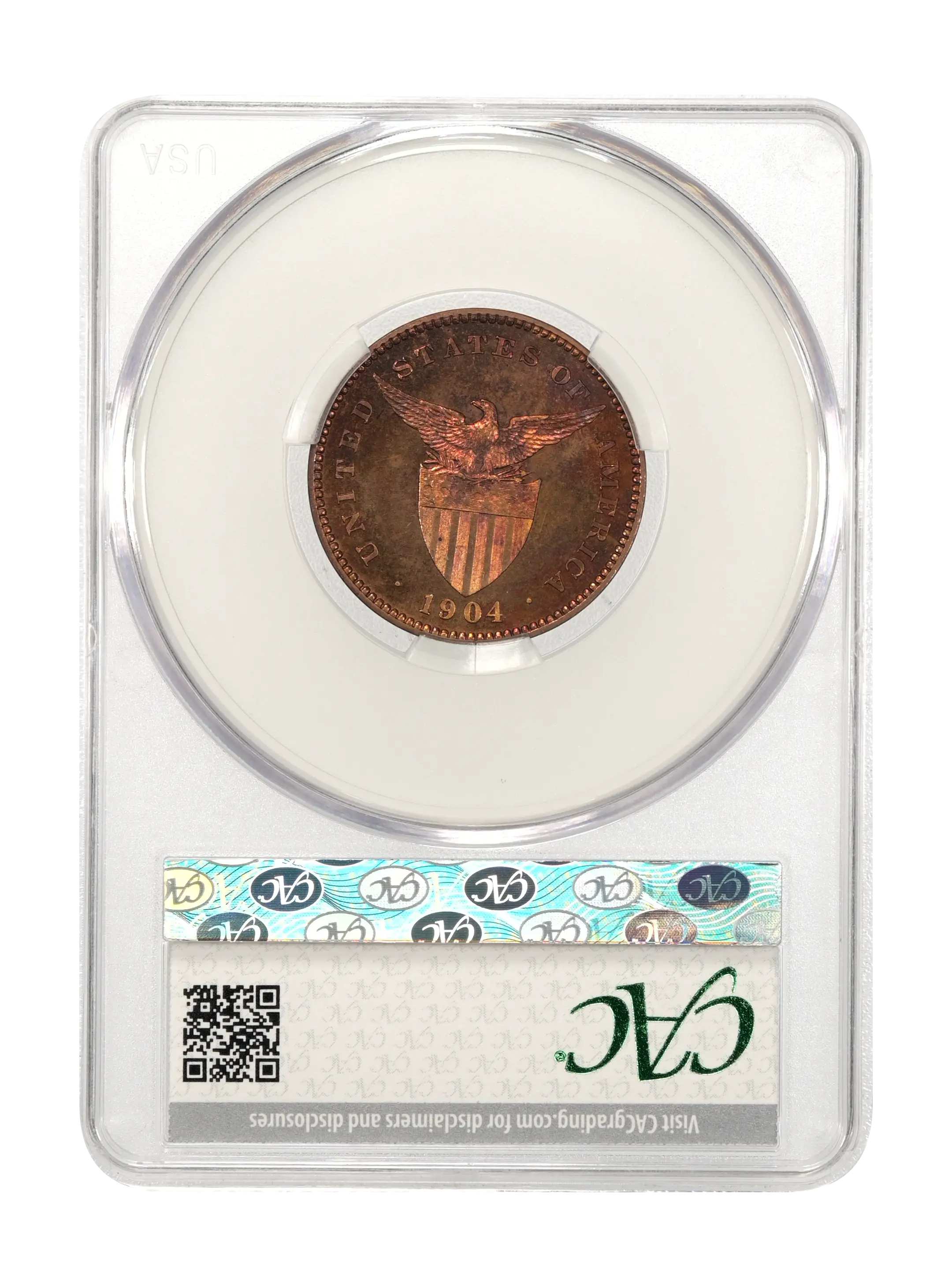 1904 1c U.S. Philippines PR RB thumbnail 8