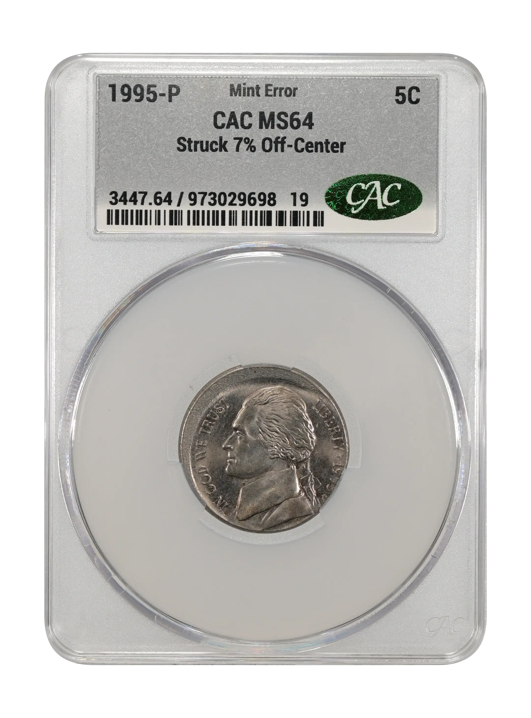 1995-P 5c MS thumbnail 10