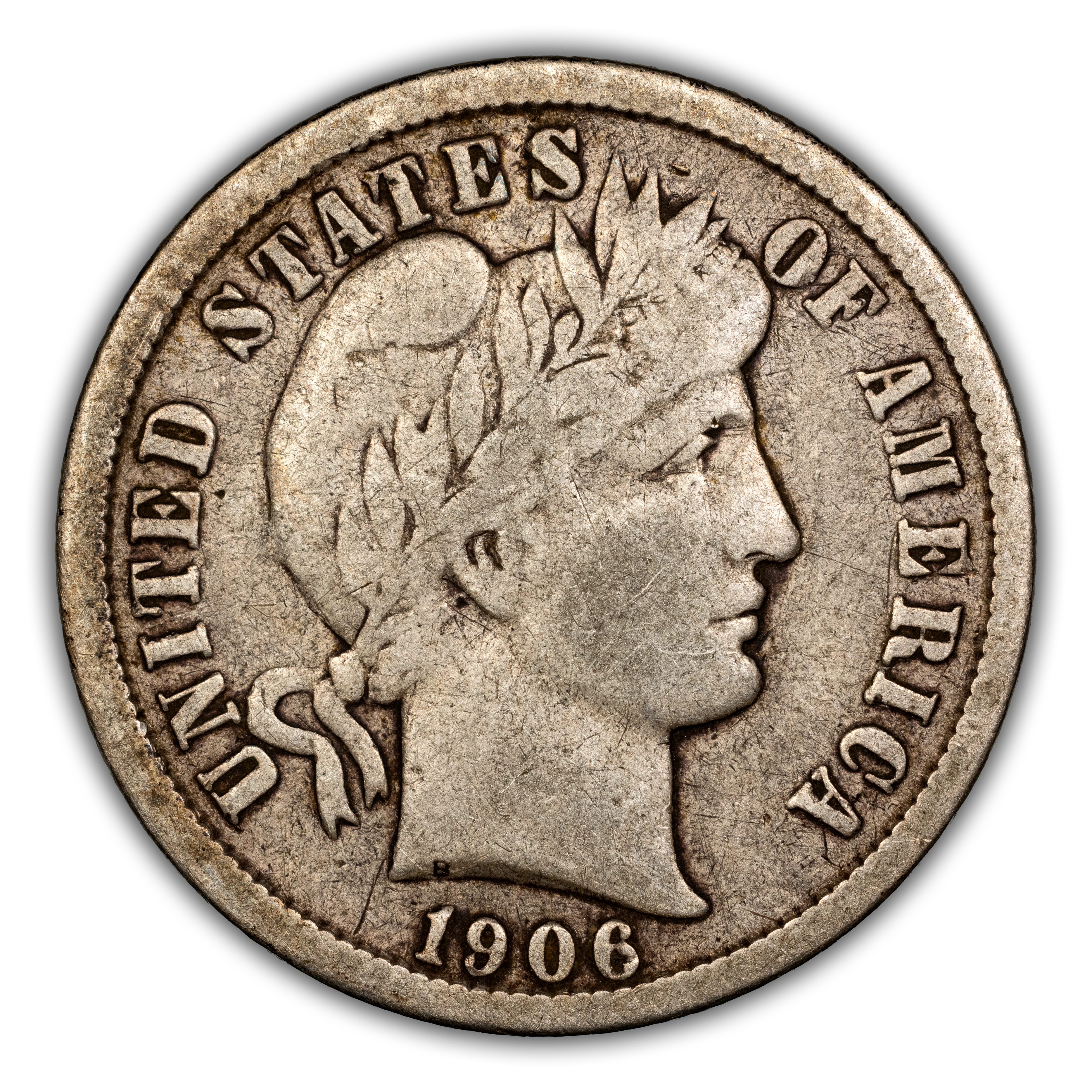 1906-O 10c RPD & MPD, FS-301 MS thumbnail 2