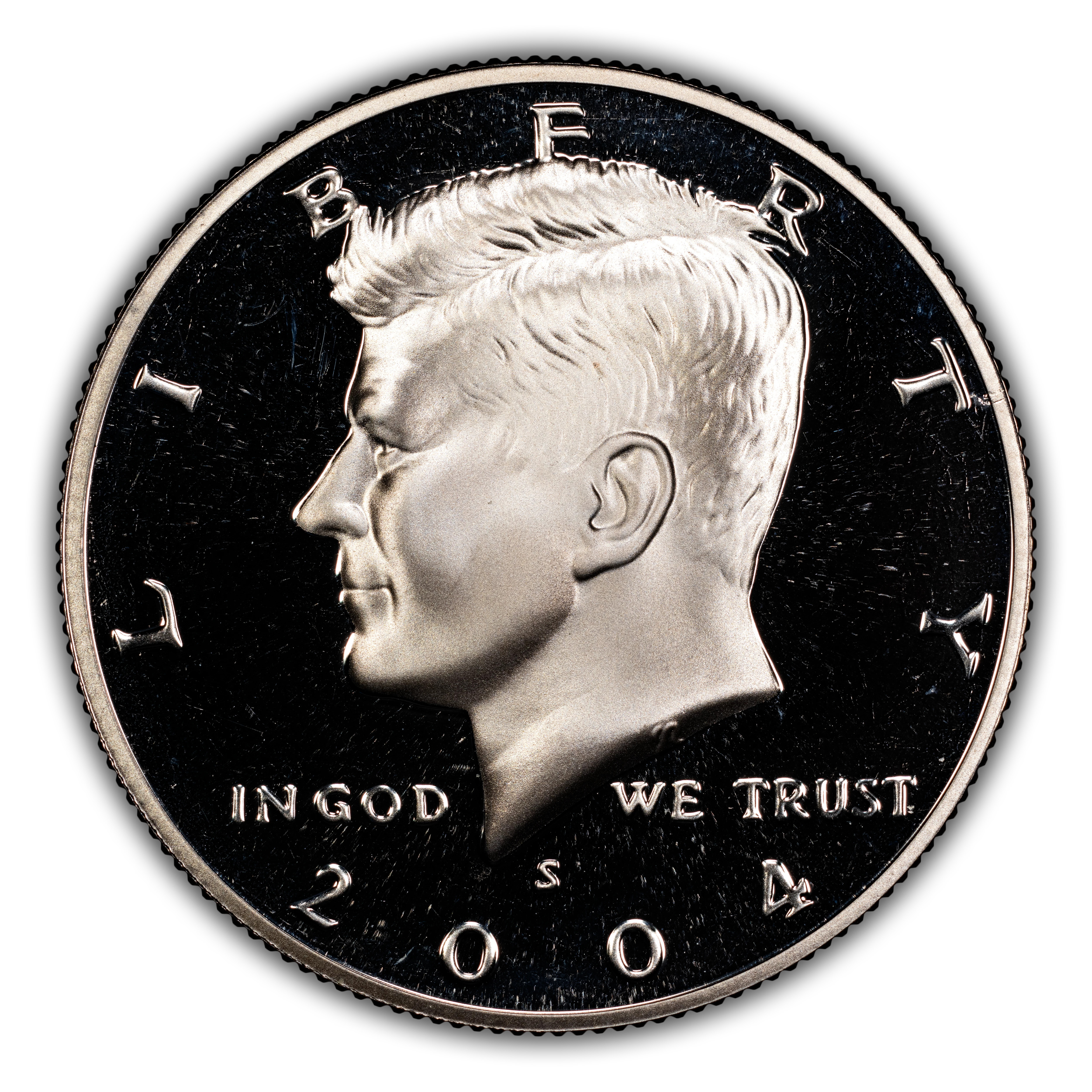 2004-S 50c Silver PR DCAM thumbnail 3