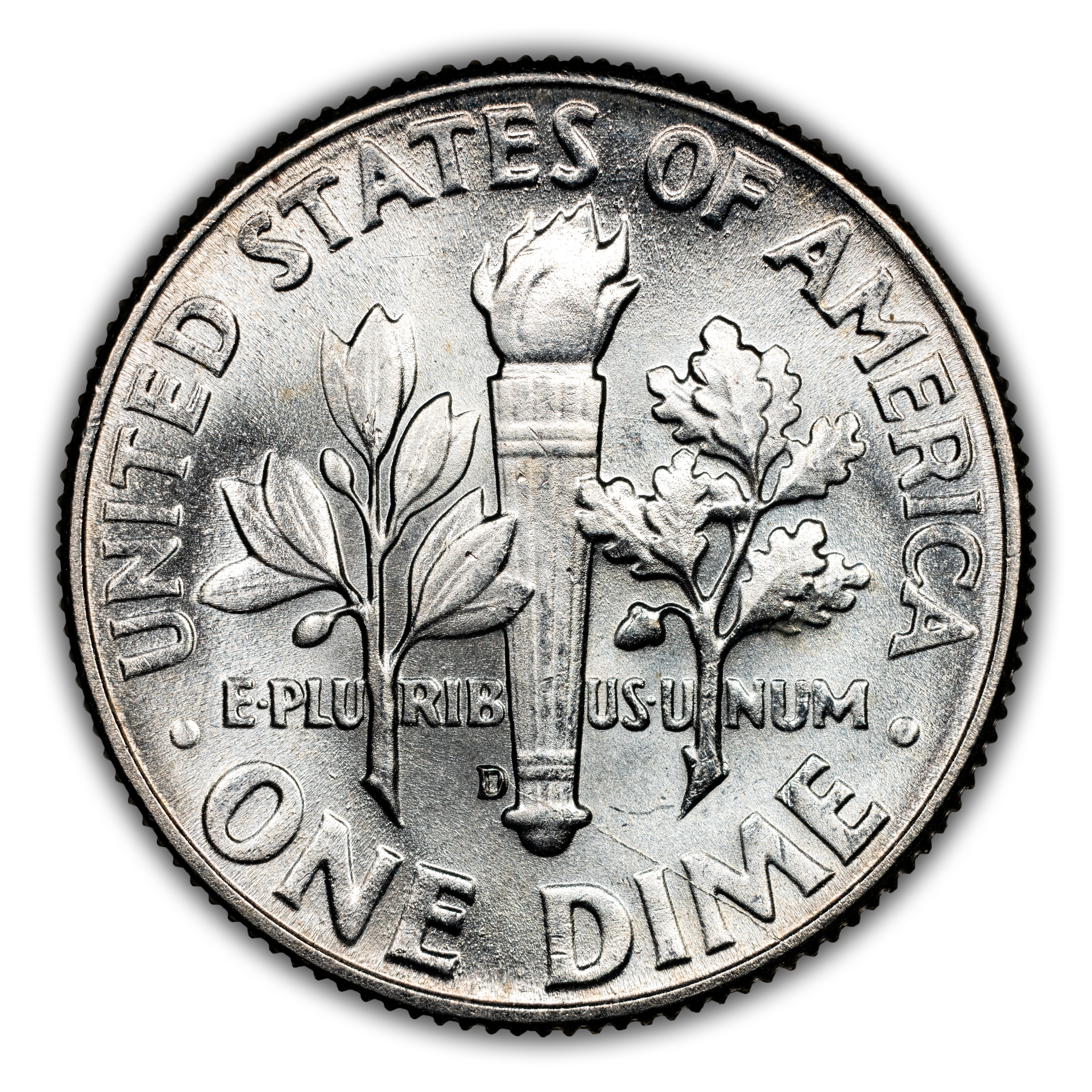 1964-D 10c Doubled Die Reverse MS FB thumbnail 8