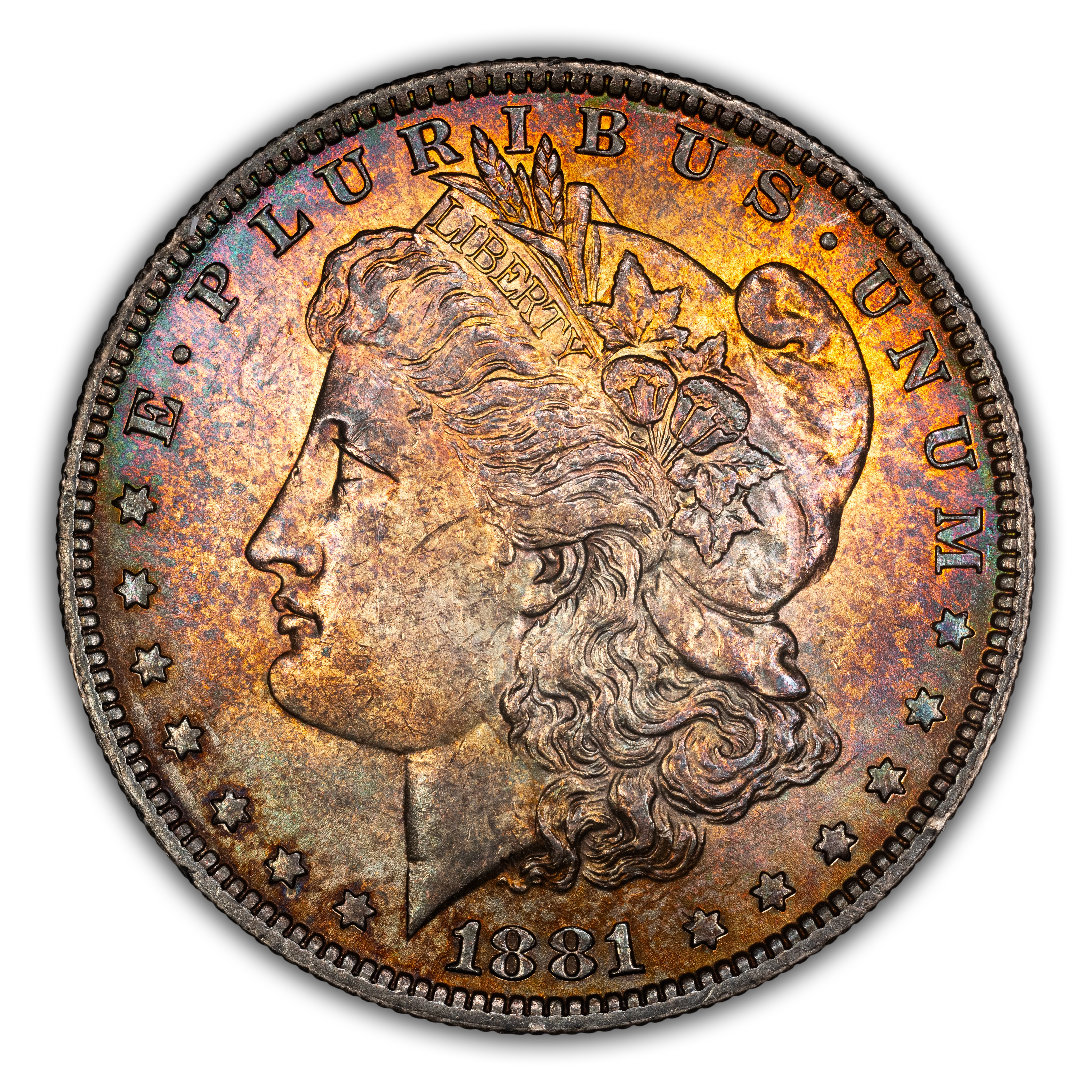 1881-O $1  Clashed Dies, VAM-33B MS thumbnail 3