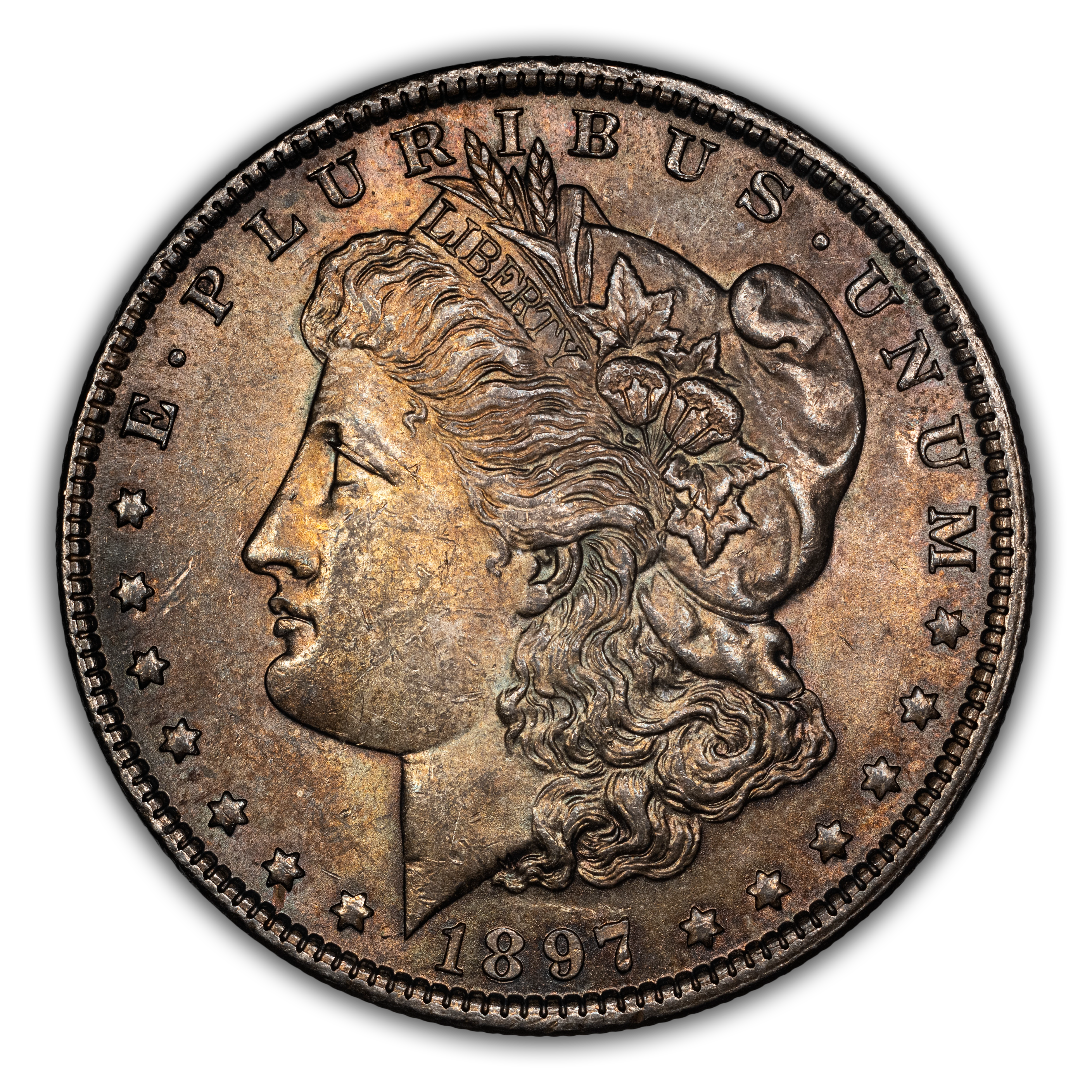 1897 $1  Doubled 1, VAM-3 MS thumbnail 4