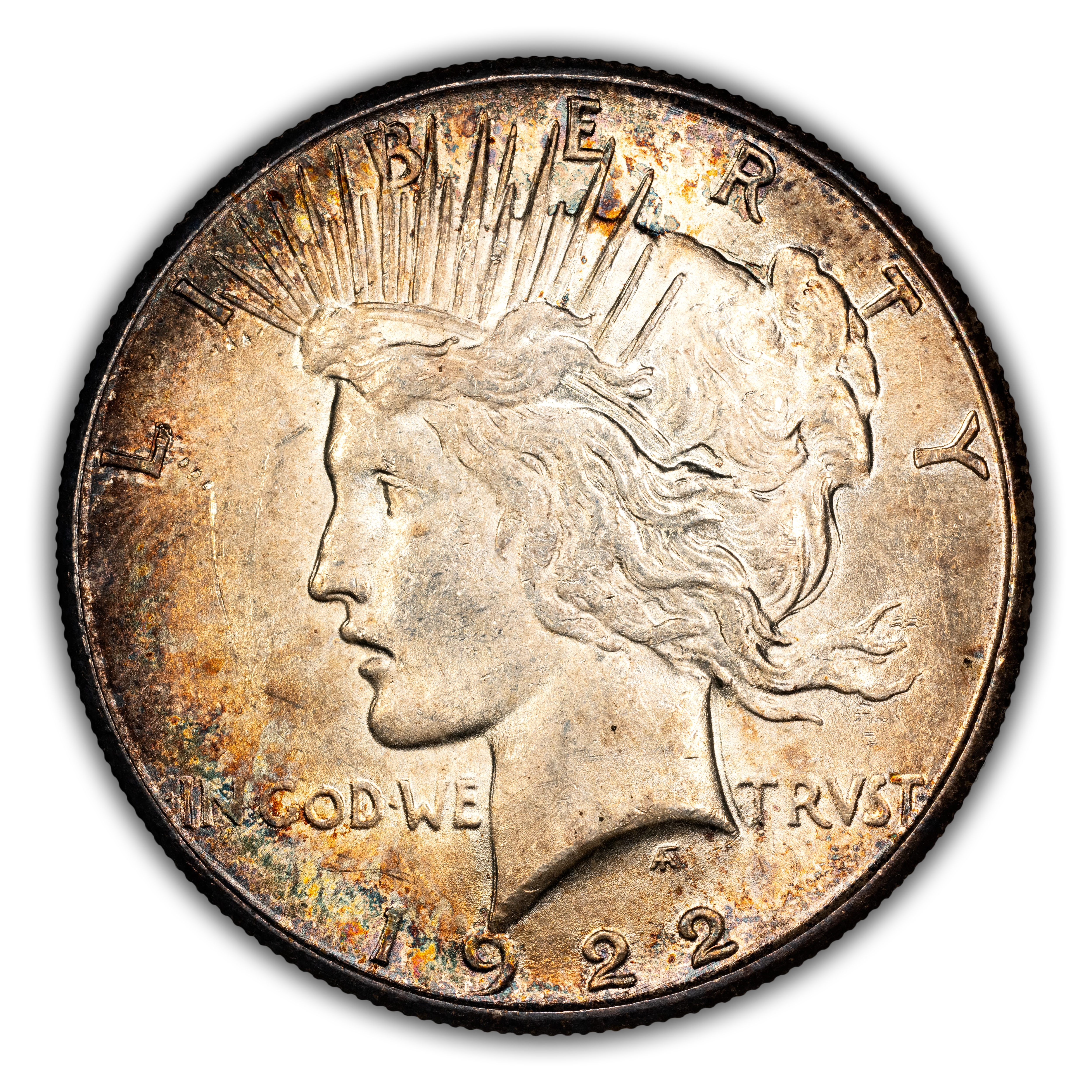 1922-S $1  Triple Clash Spikes, VAM-1E1 MS thumbnail 2