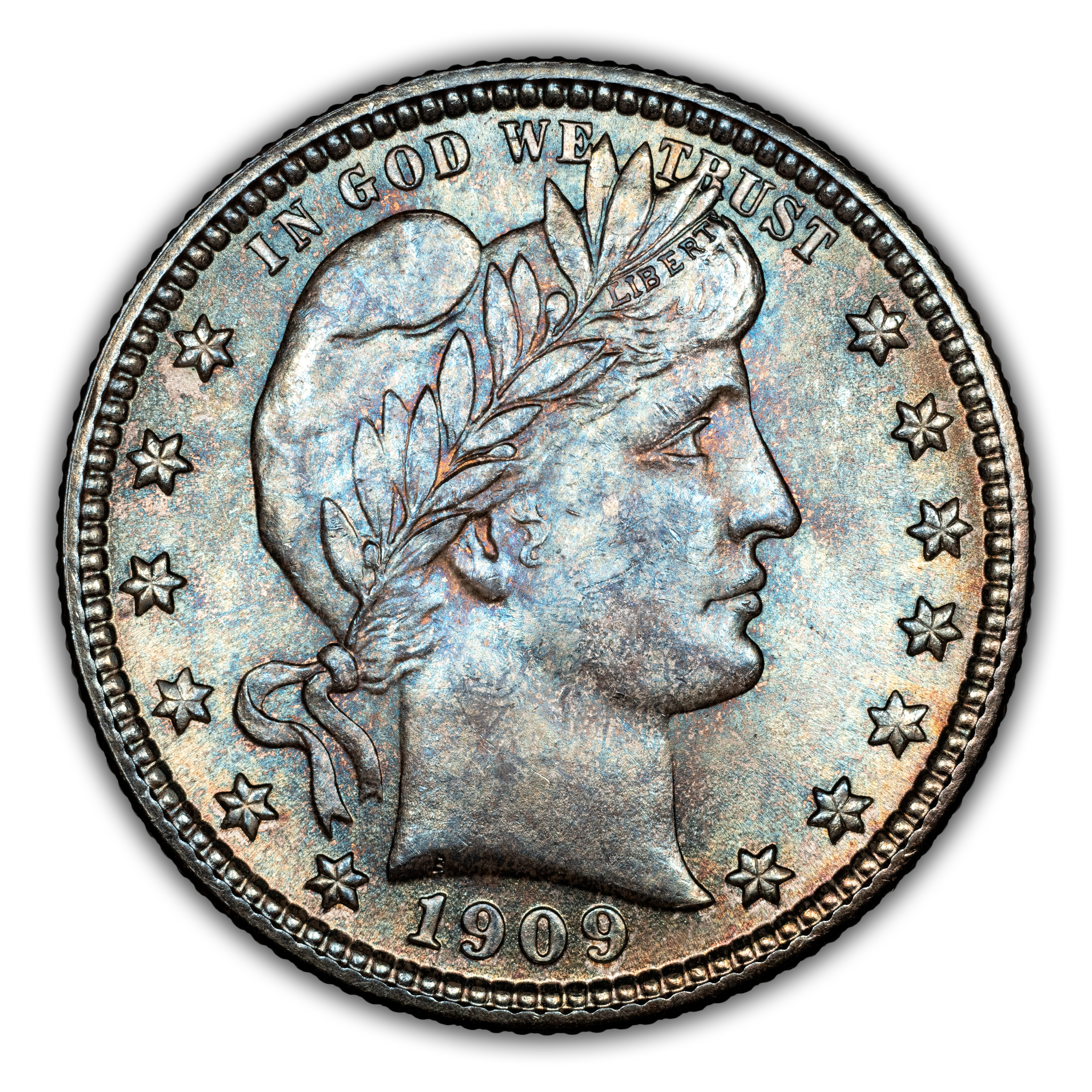 1909-S 25c MS thumbnail 2