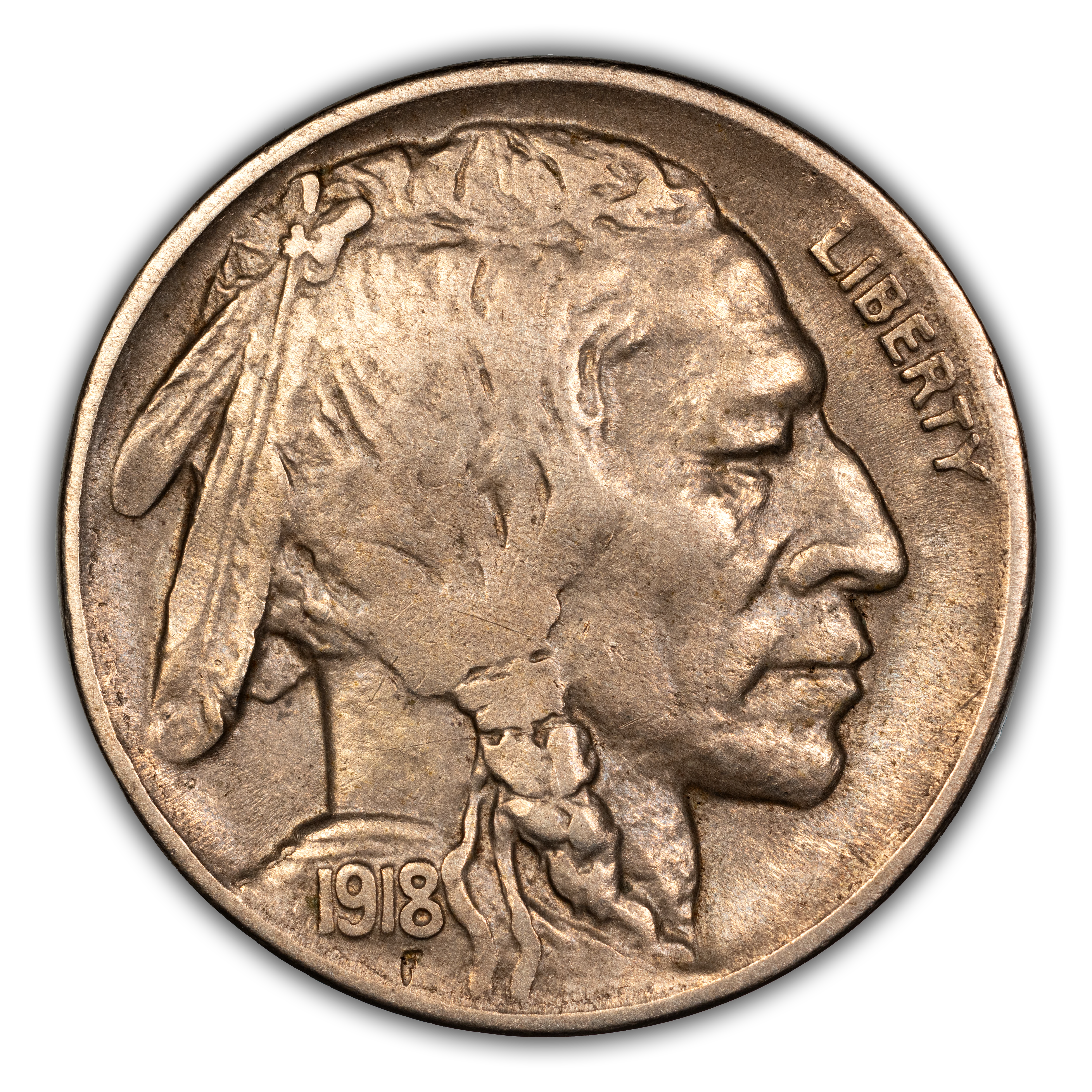 1918-D 5c MS thumbnail 3