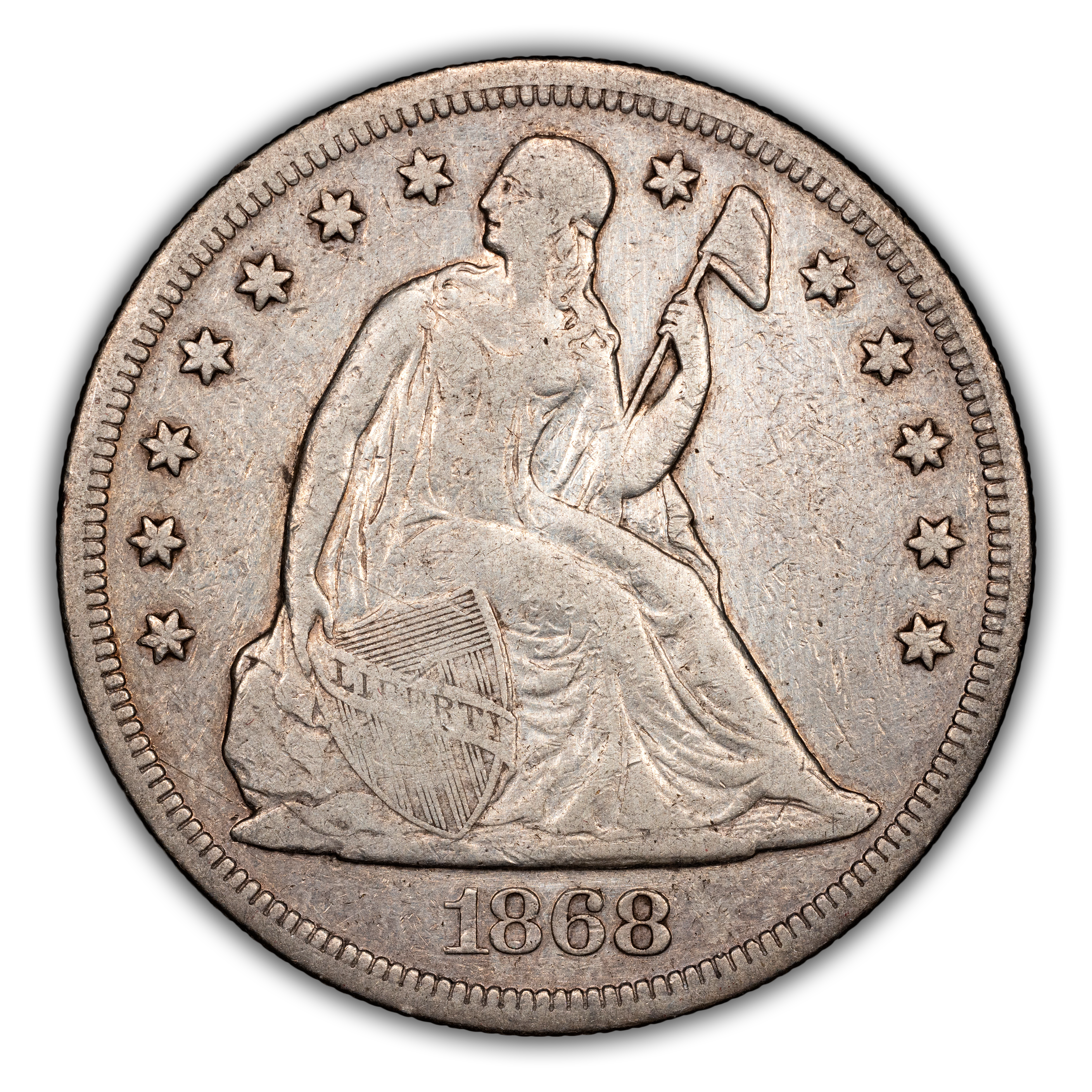 1868 $1  MS thumbnail 3