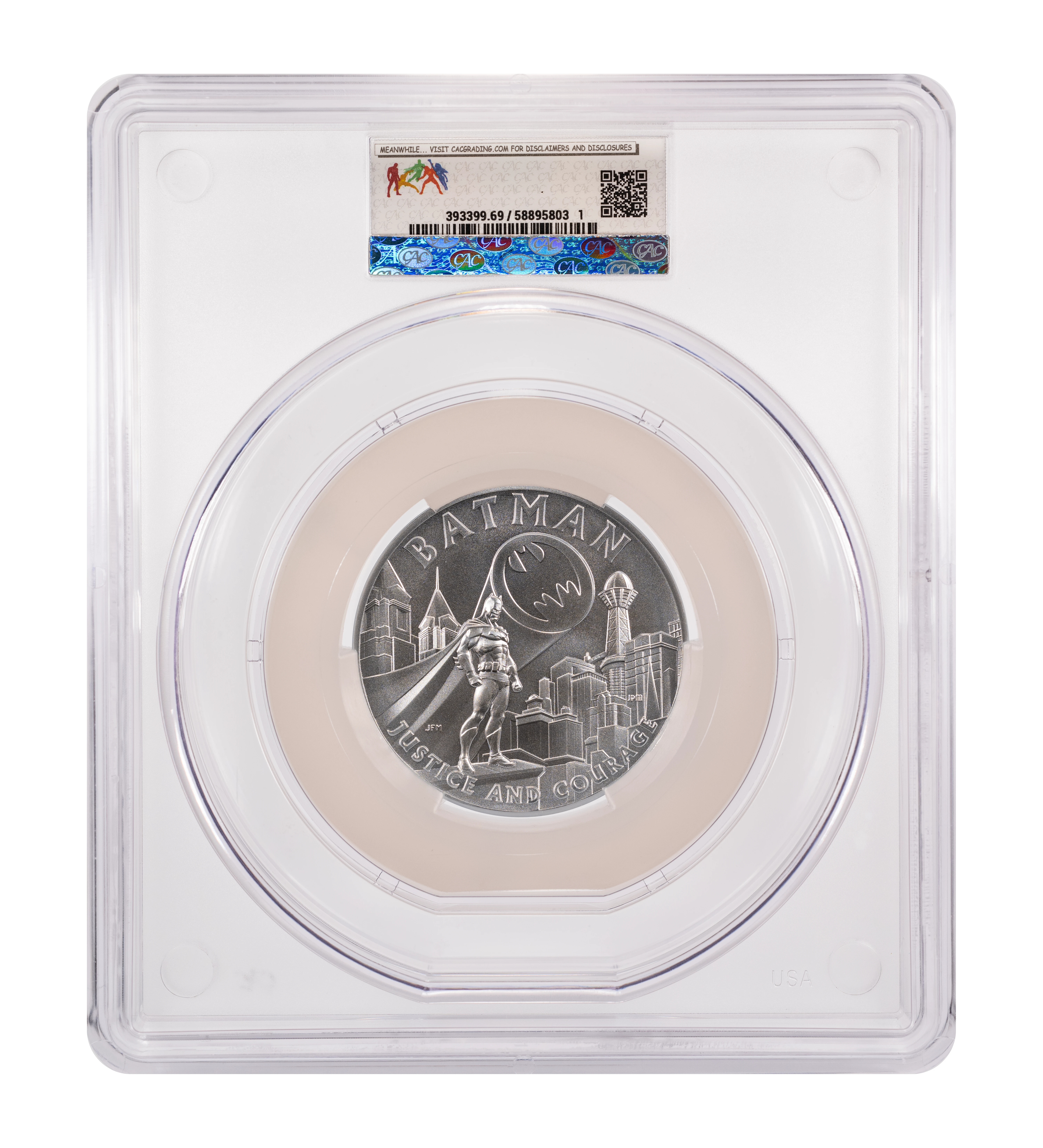 2025 Medal Silver 2.5oz, Batman MS thumbnail 9